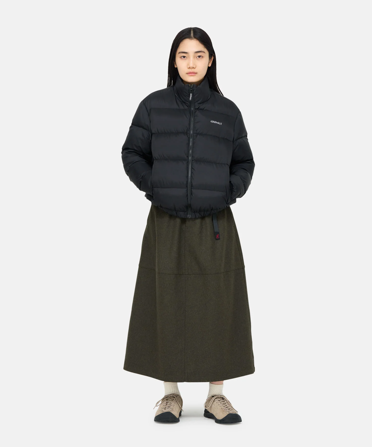 Gramicci Down Puffer Jacket (Seal Grey) - Image 3