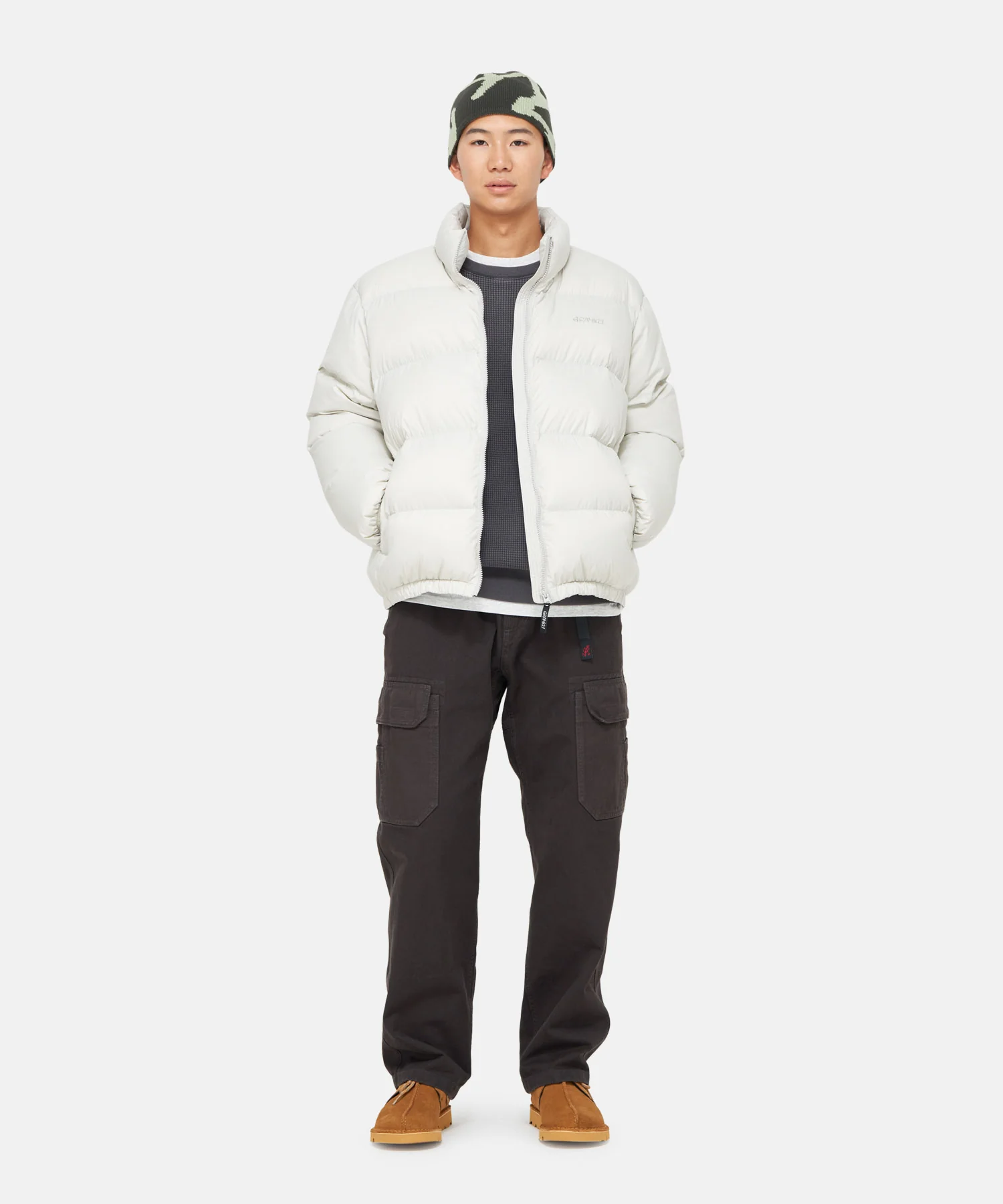 Gramicci Down Puffer Jacket (Seal Grey) - Image 4