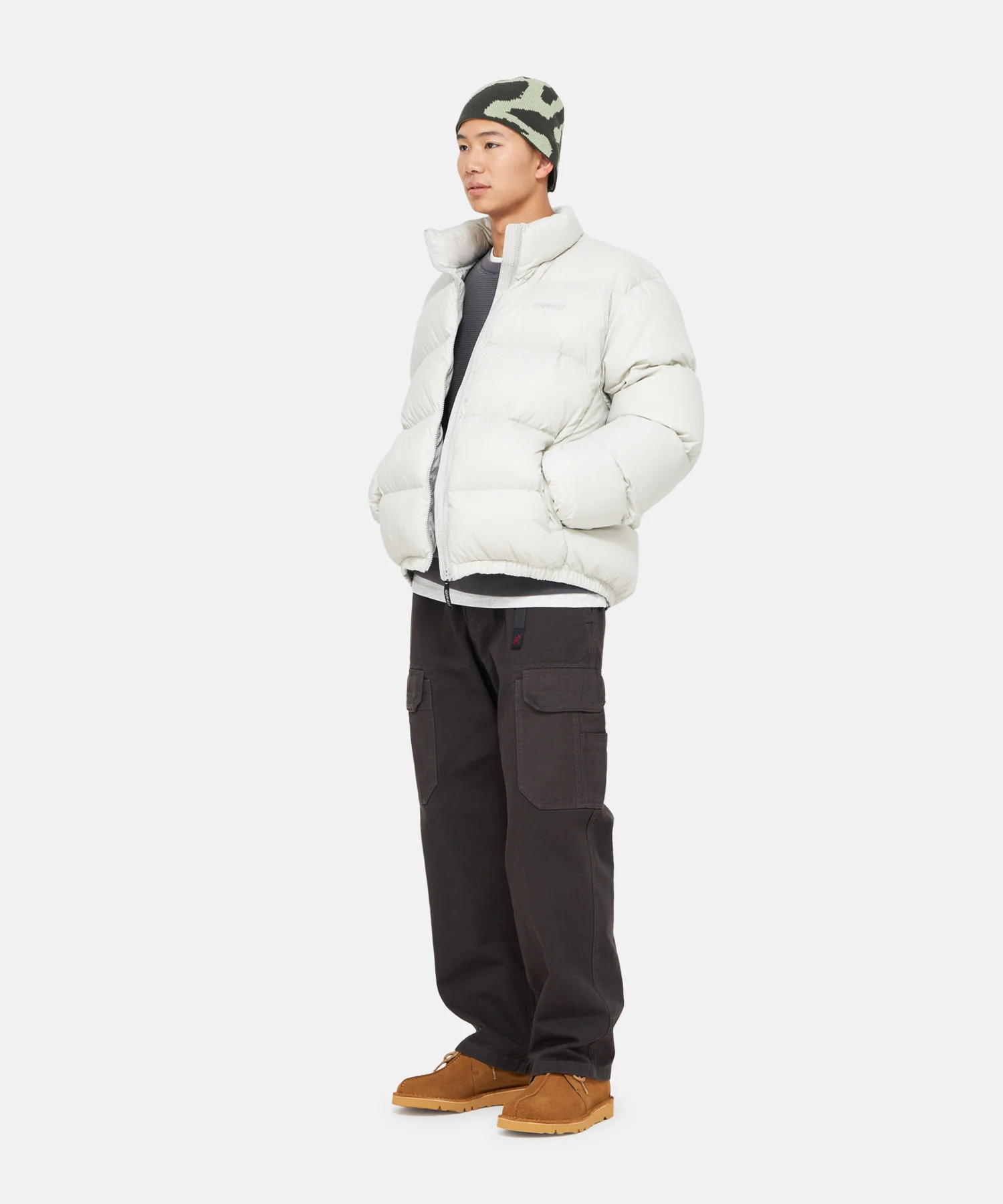 Gramicci Down Puffer Jacket (Seal Grey) - Image 5