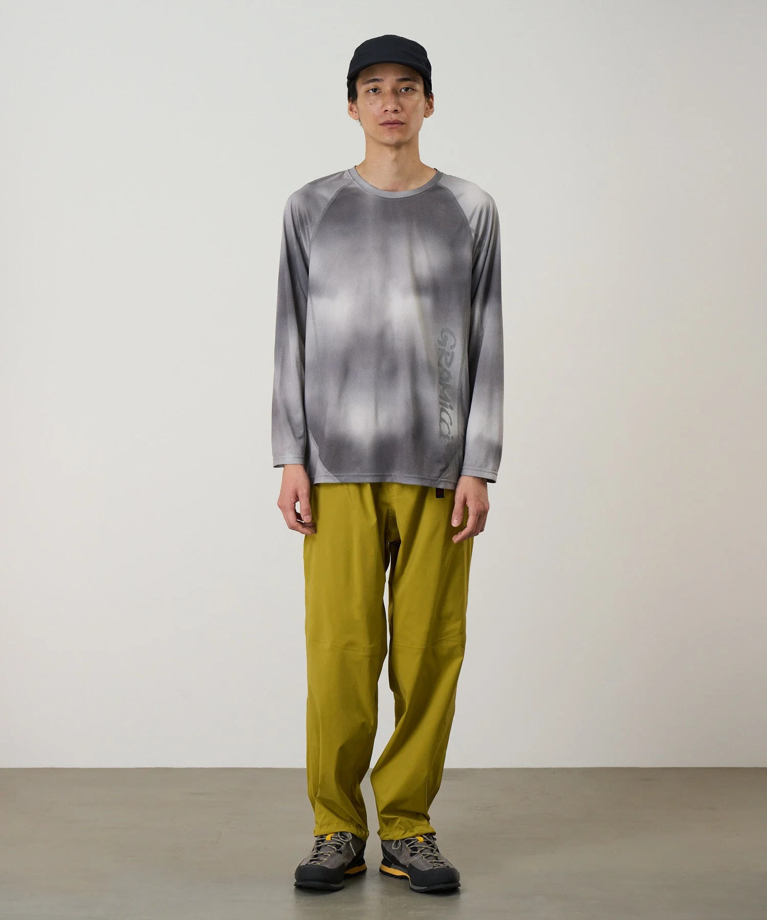Gramicci 1st Layer Long Sleeve Top (Black) - Image 2