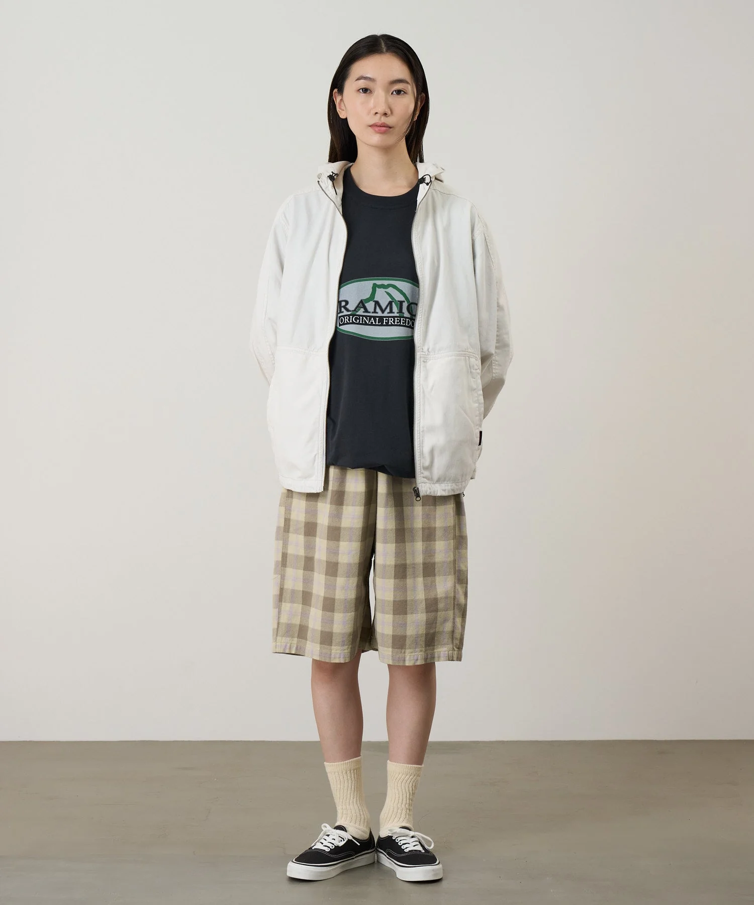 Gramicci Beach Hooded Jacket (Stone) - Image 3
