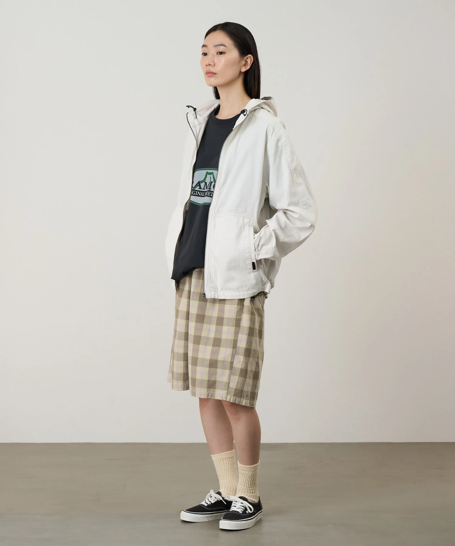 Gramicci Beach Hooded Jacket (Stone) - Image 4