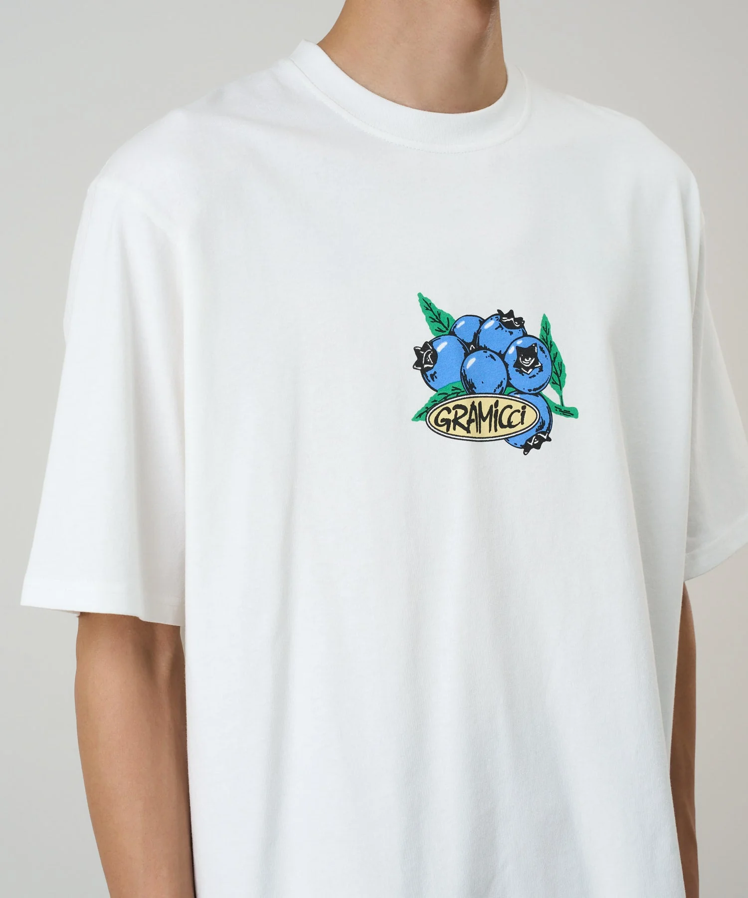 Gramicci Blueberry Tee (White) - Image 3