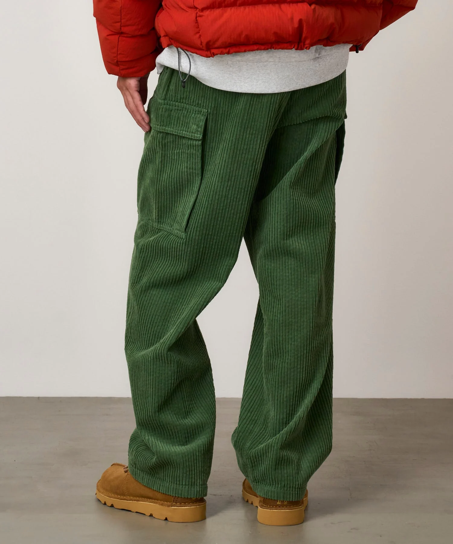 Gramicci Brockton Big Corduroy Pants (Pine Green) - Image 7