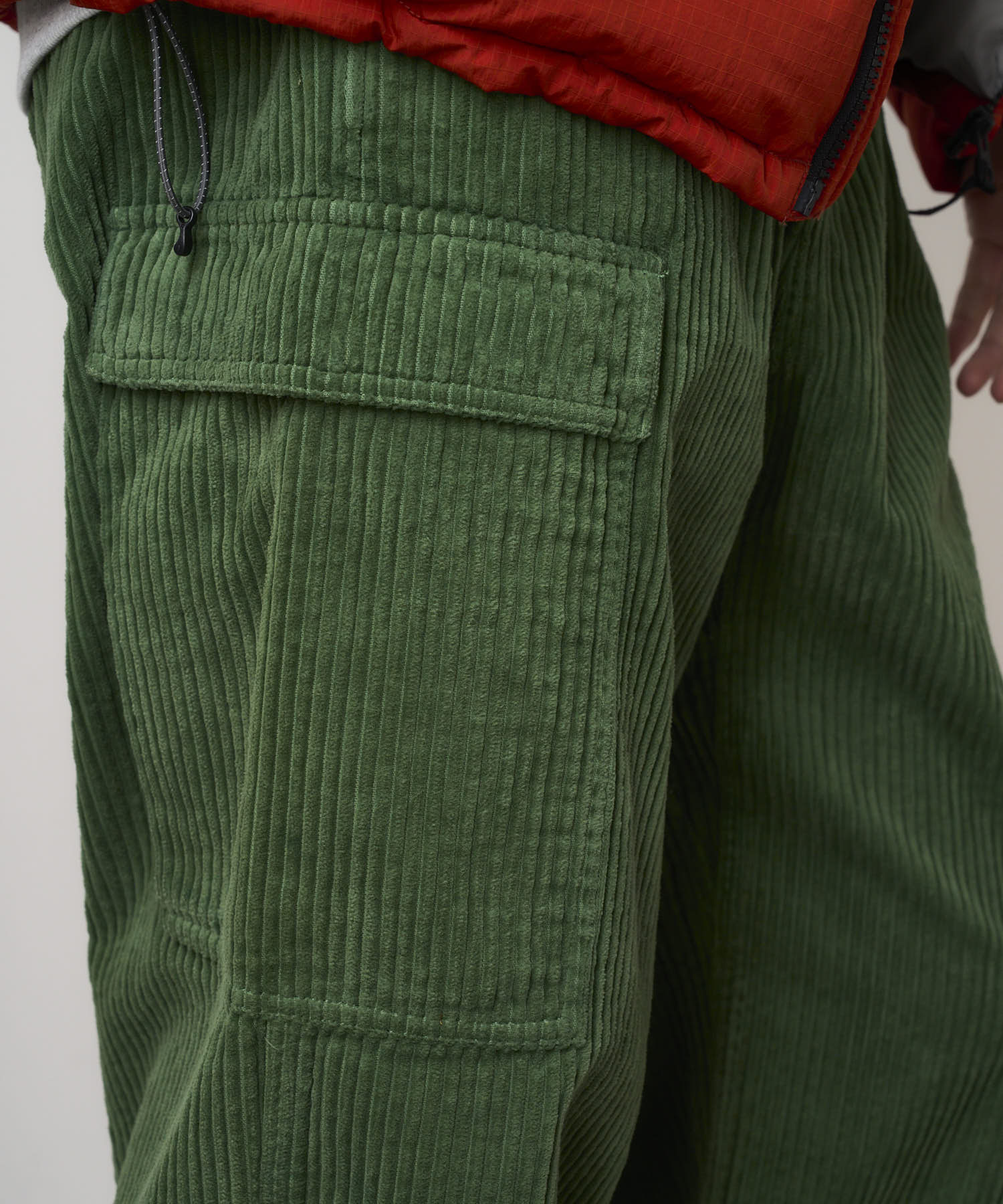 Gramicci Brockton Big Corduroy Pants (Pine Green) - Image 8