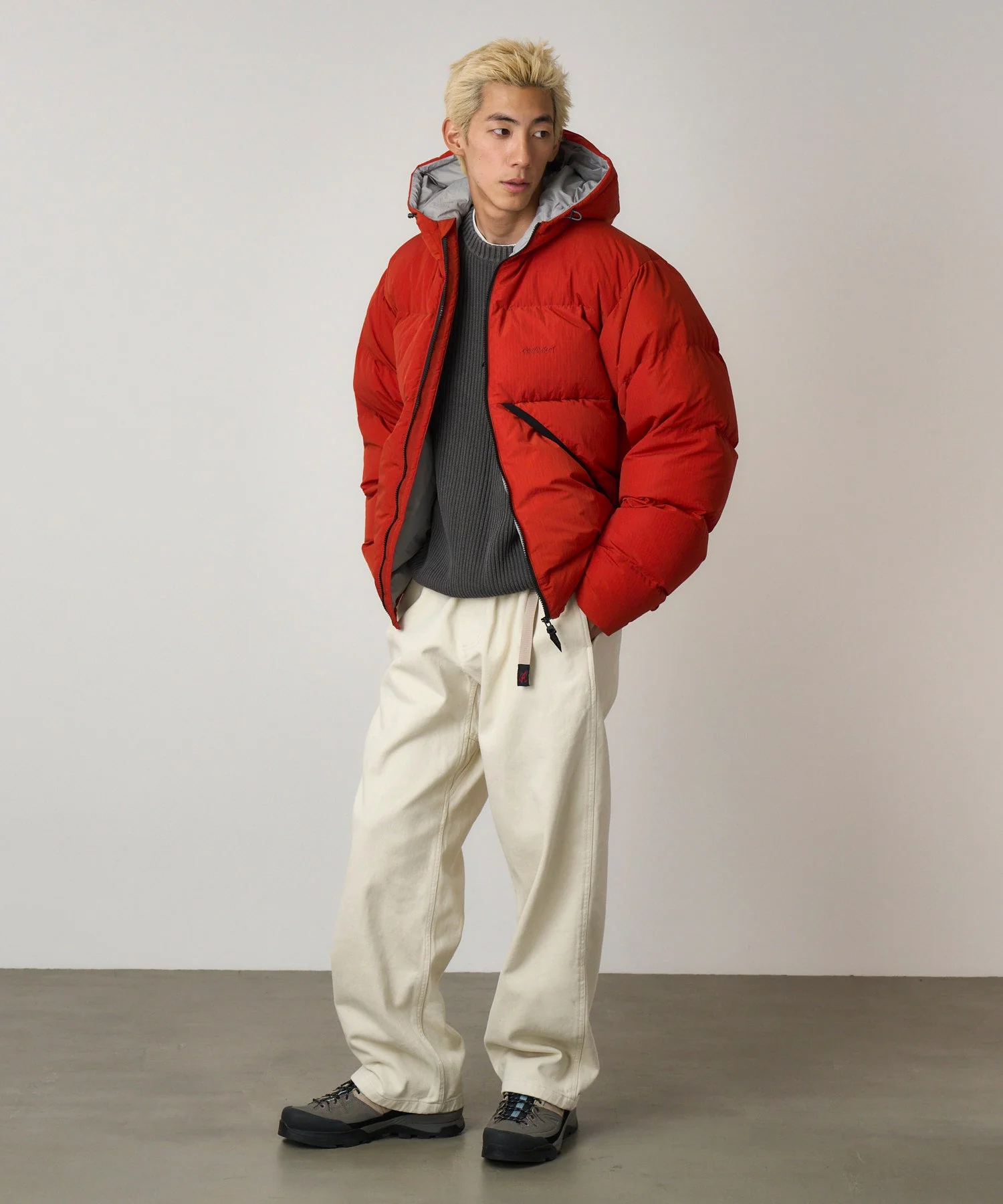 Gramicci Brushed Winter Twill G-Pants (Greige) - Image 4