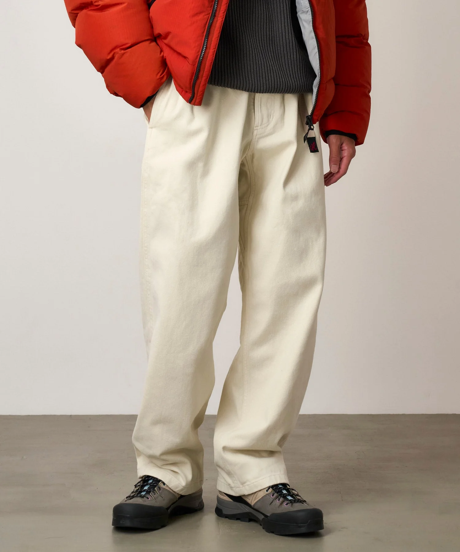 Gramicci Brushed Winter Twill G-Pants (Greige) - Image 6