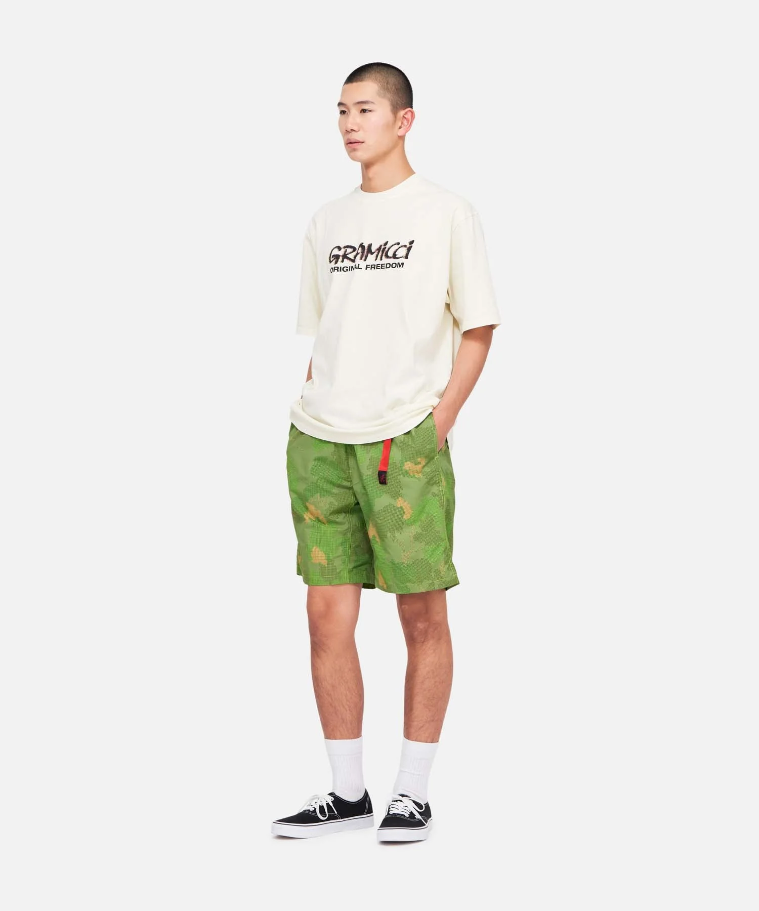 Gramicci Camo Nylon Packable G-Shorts (Leaf Camo) - Image 6