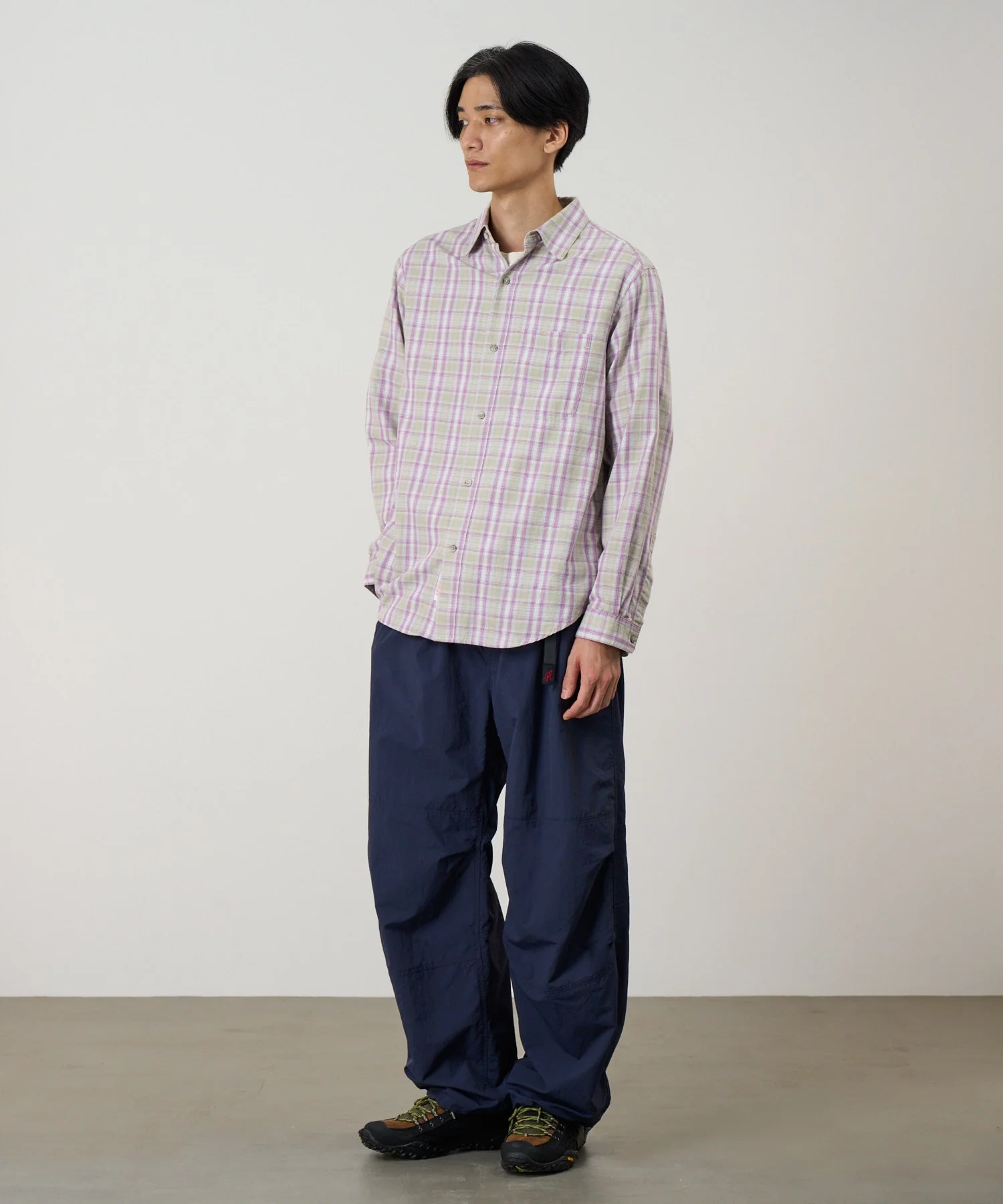 Gramicci Checkered Ombre Shirt (Purple) - Image 4