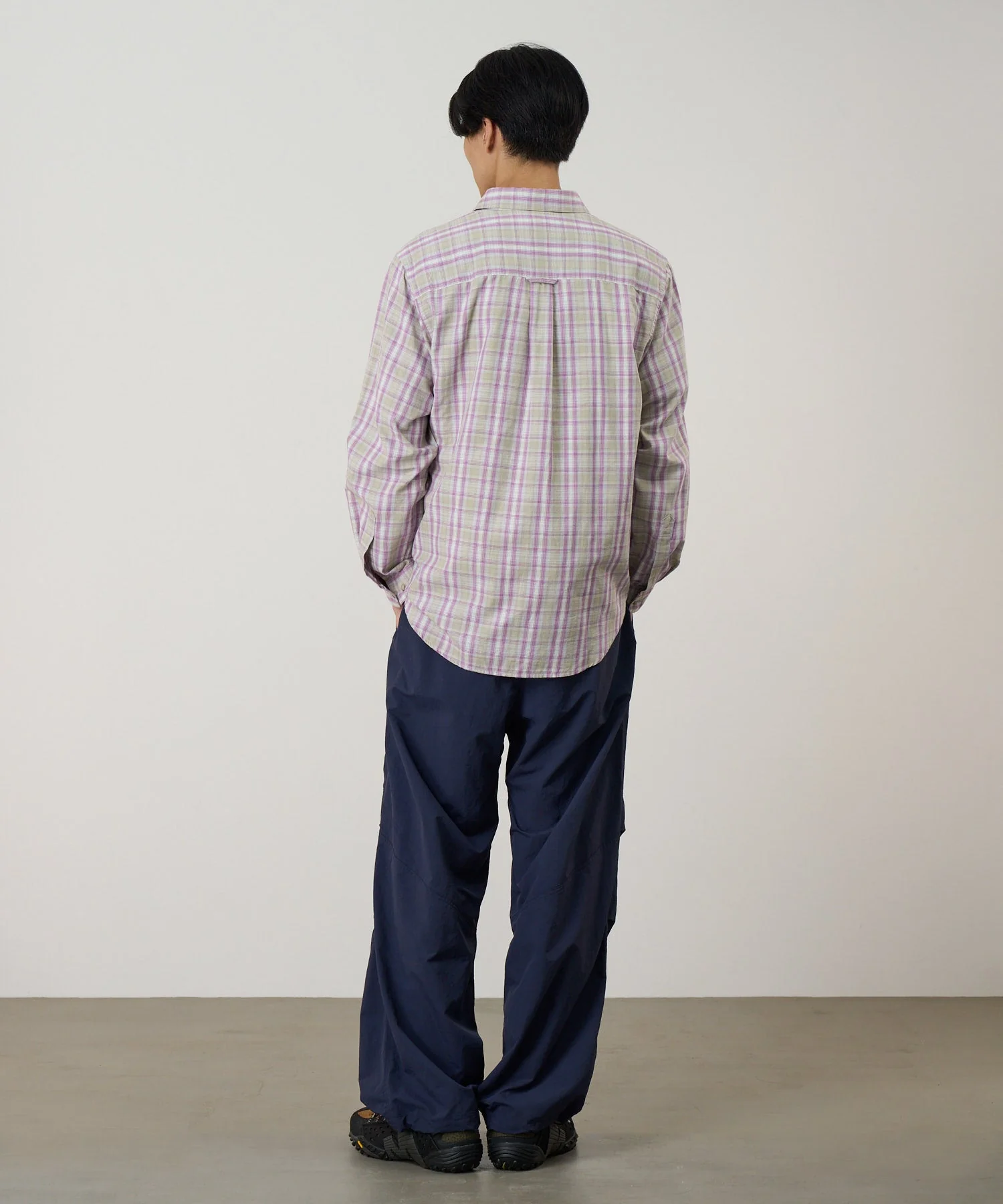 Gramicci Checkered Ombre Shirt (Purple) - Image 5