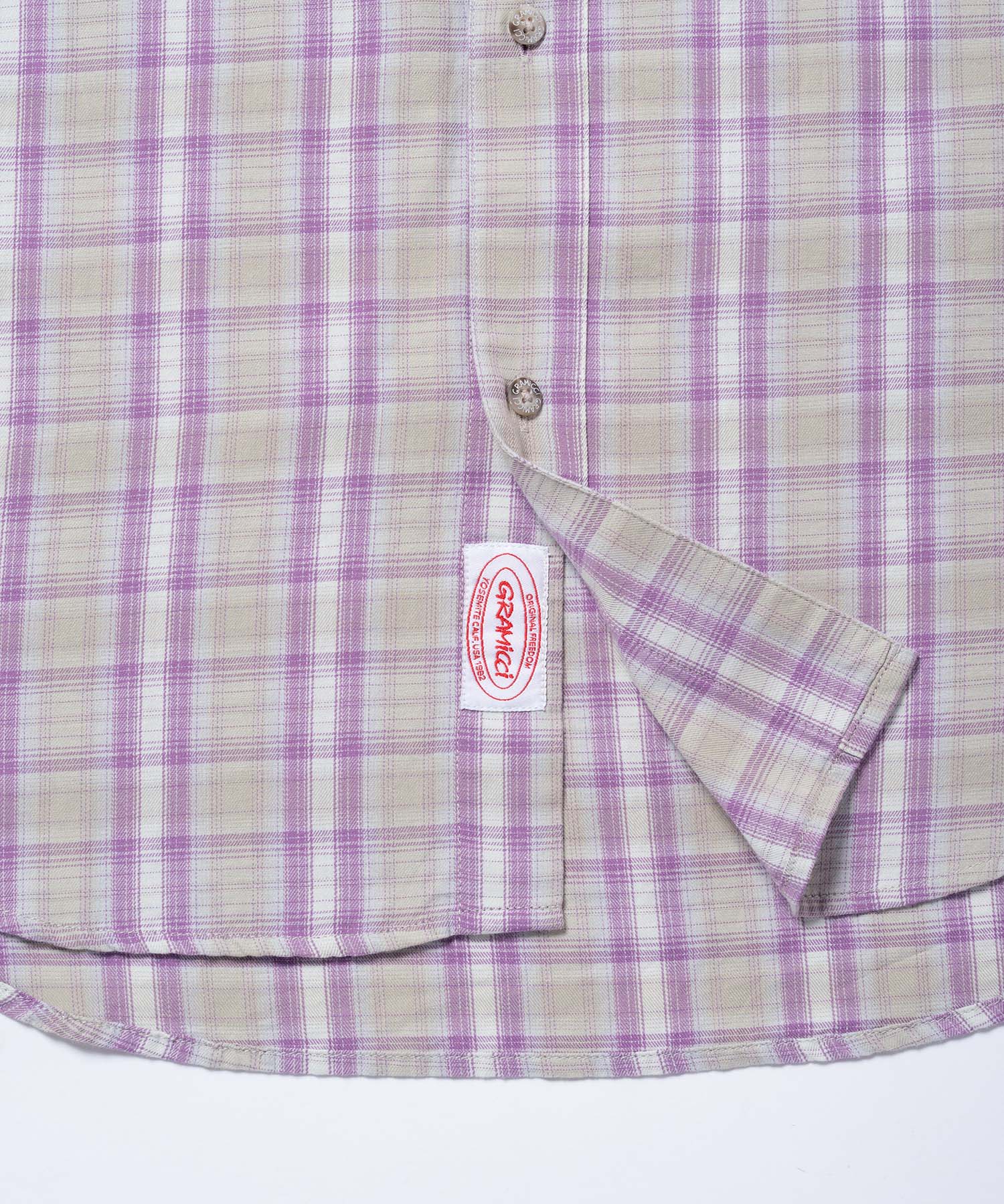 Gramicci Checkered Ombre Shirt (Purple) - Image 8