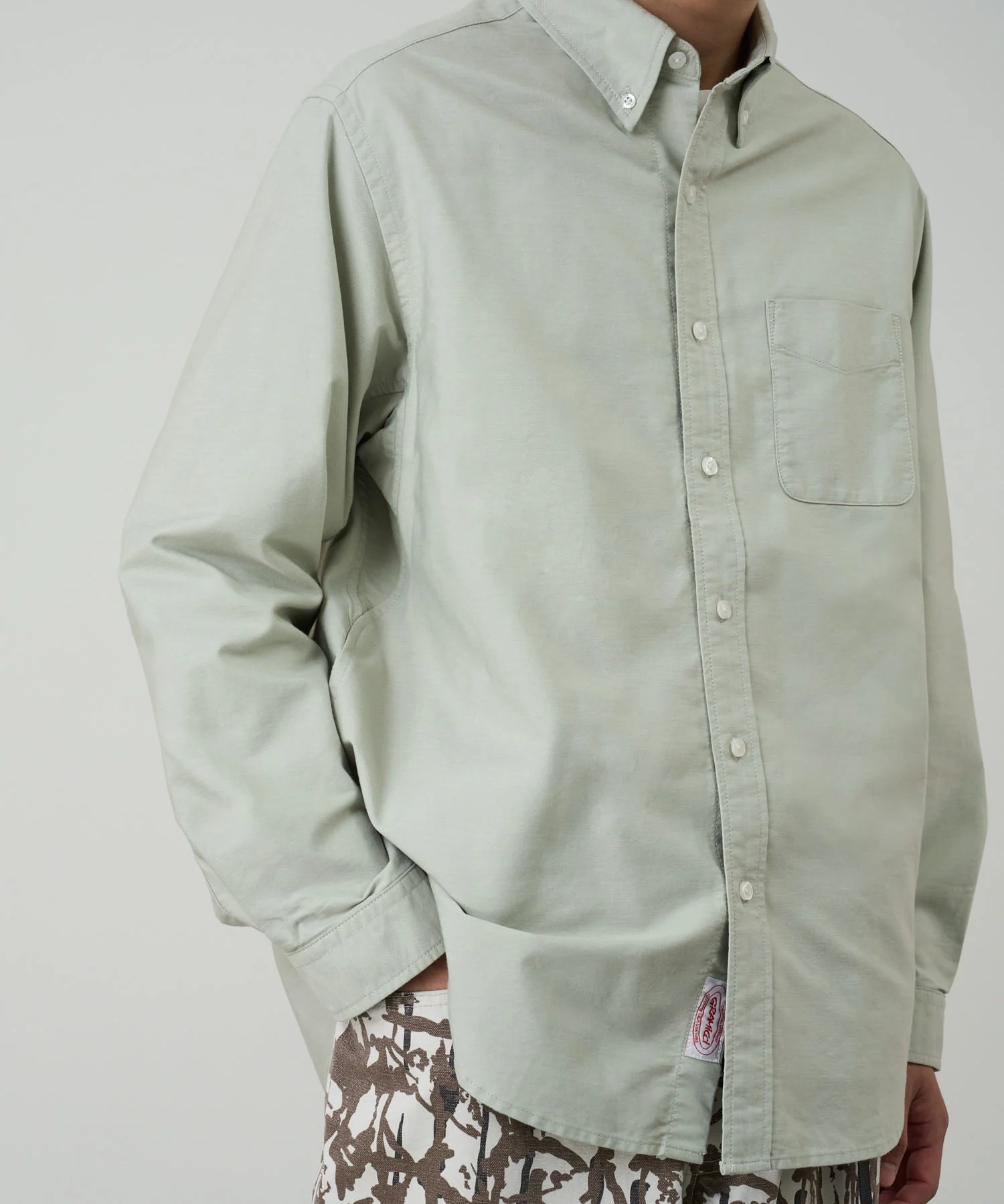 Gramicci Classic Oxford Coolmax Shirt (Lime Green) - Image 5