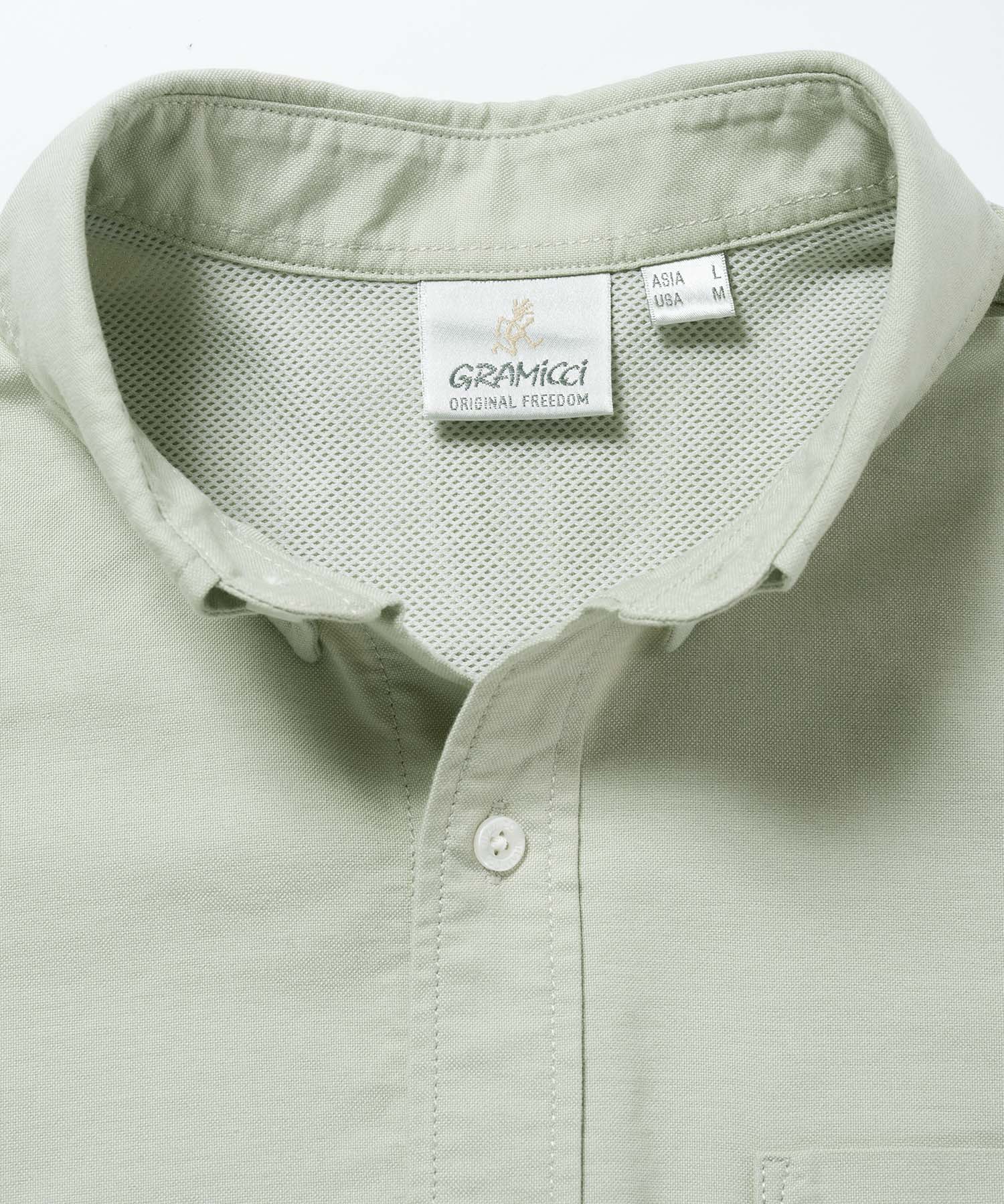 Gramicci Classic Oxford Coolmax Shirt (Lime Green) - Image 6