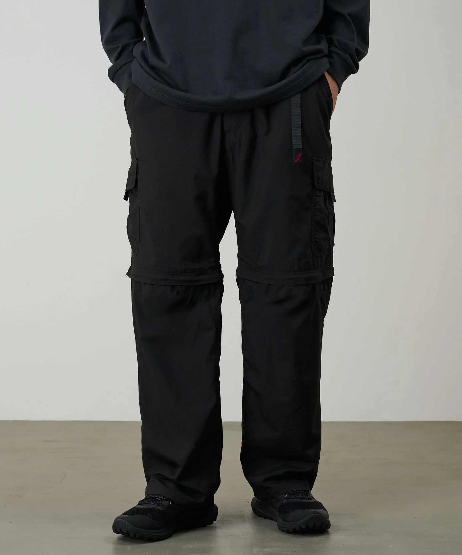 Gramicci Convertible Cargo Pants (Black) - Image 3