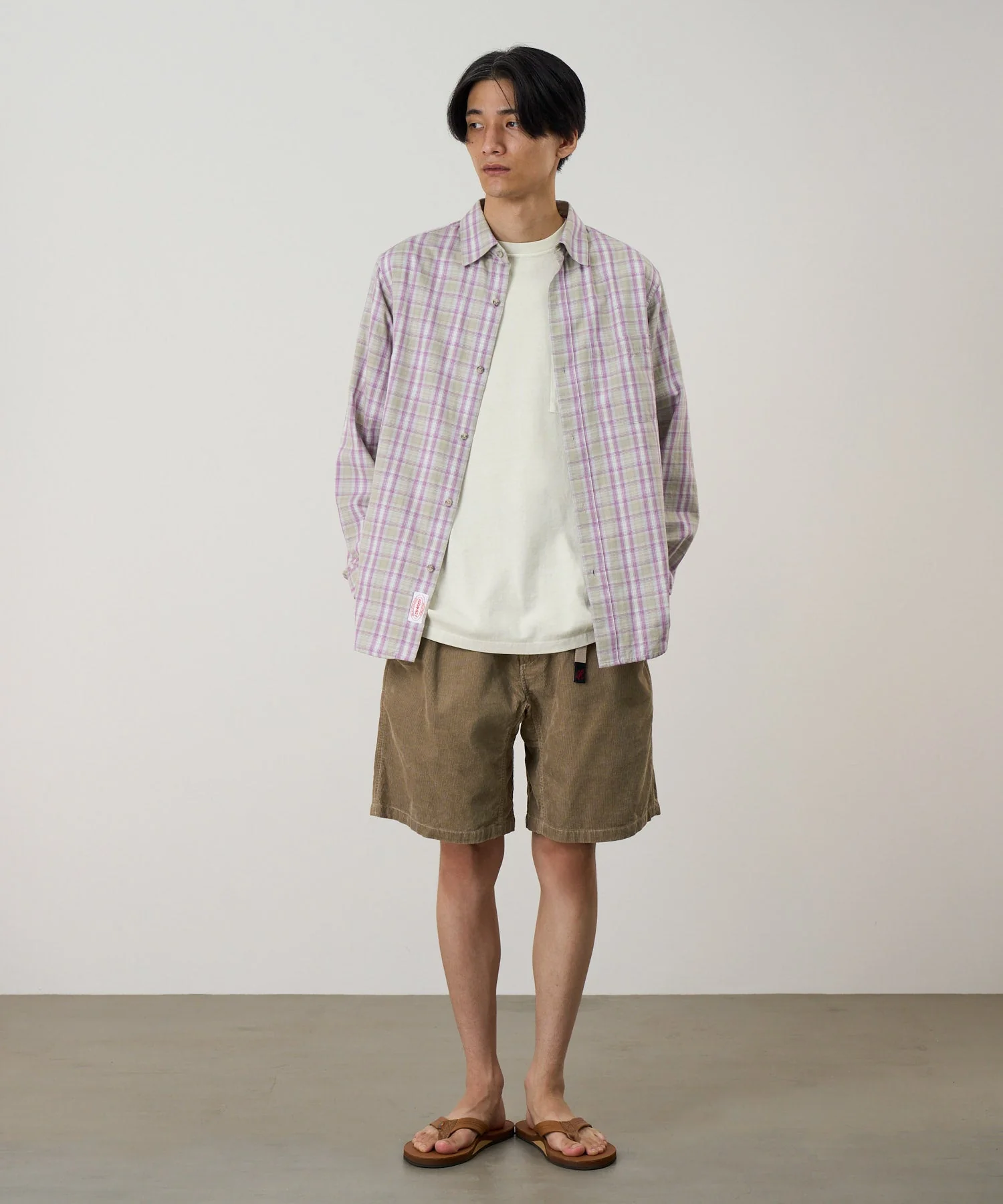 Gramicci Corduroy G-Shorts (Beige) - Image 2