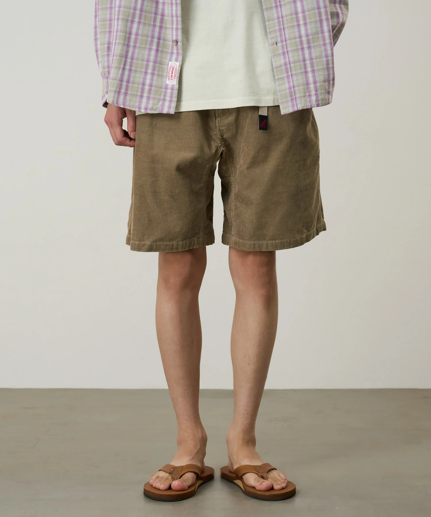 Gramicci Corduroy G-Shorts (Beige) - Image 3