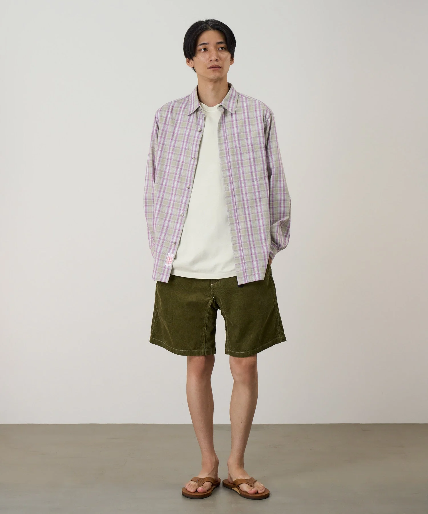 Gramicci Corduroy G-Shorts (Olive) - Image 2