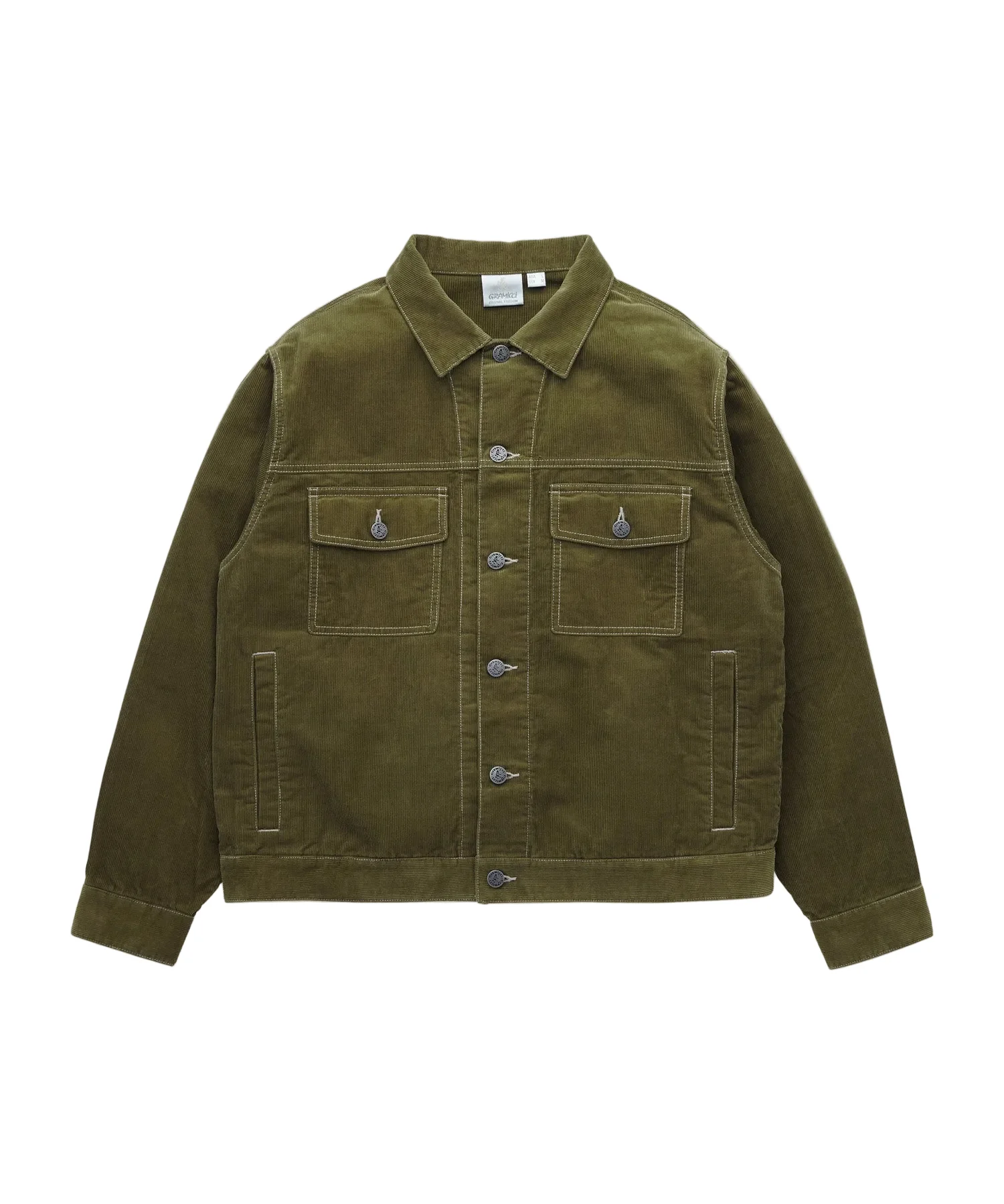 Gramicci Corduroy Trucker Jacket (Olive)