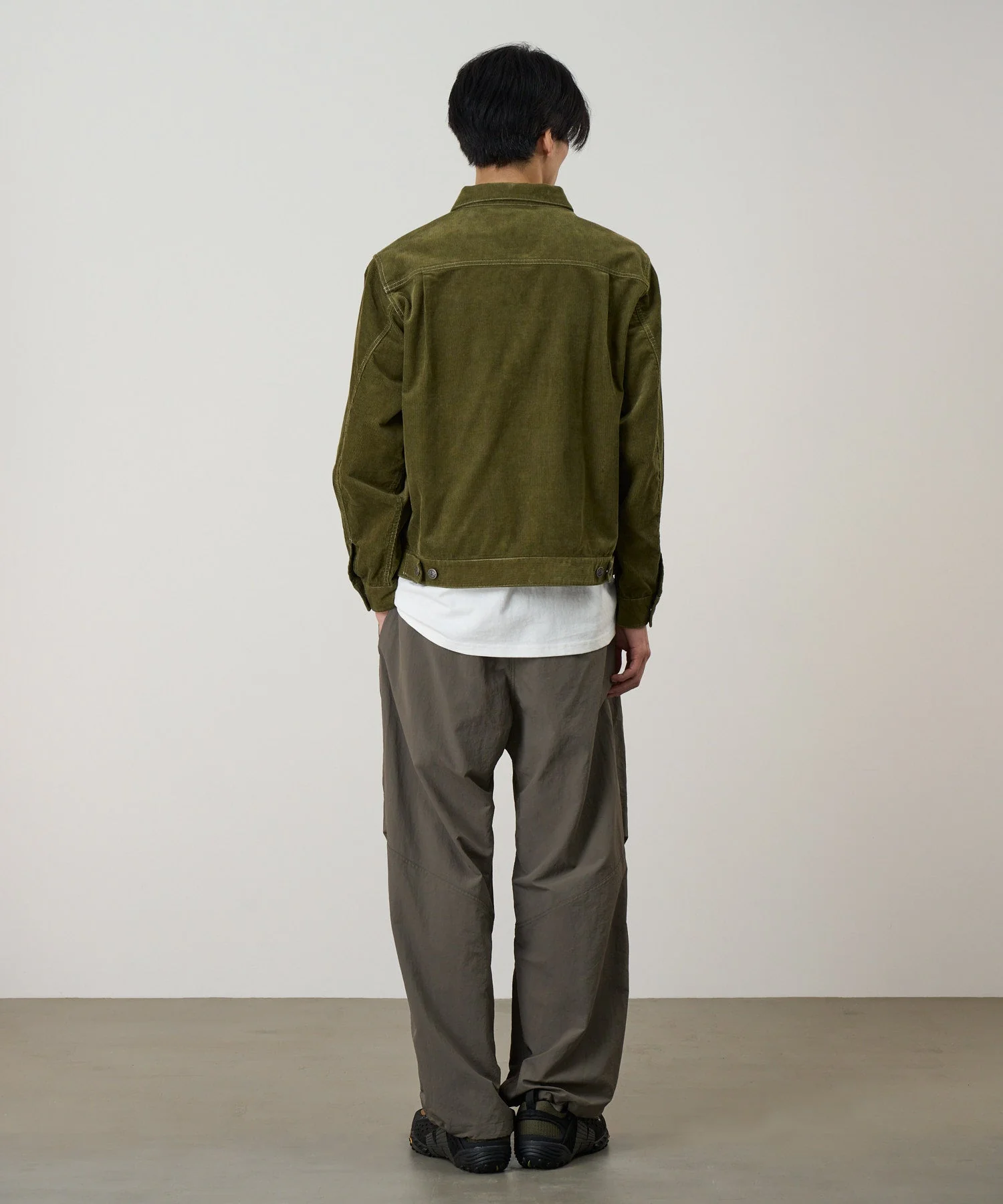 Gramicci Corduroy Trucker Jacket (Olive) - Image 5