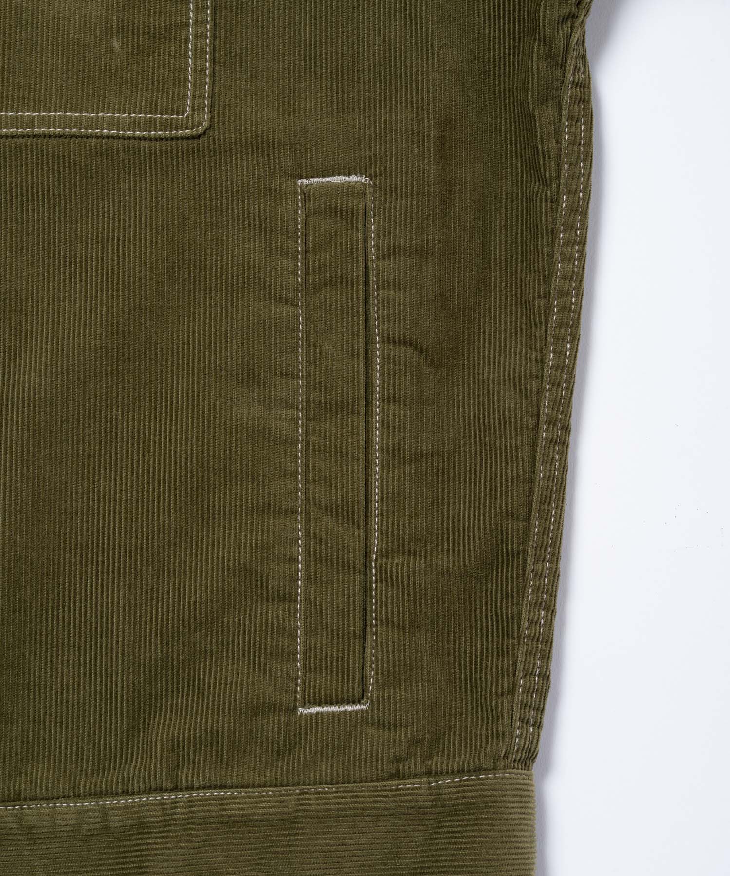 Gramicci Corduroy Trucker Jacket (Olive) - Image 8