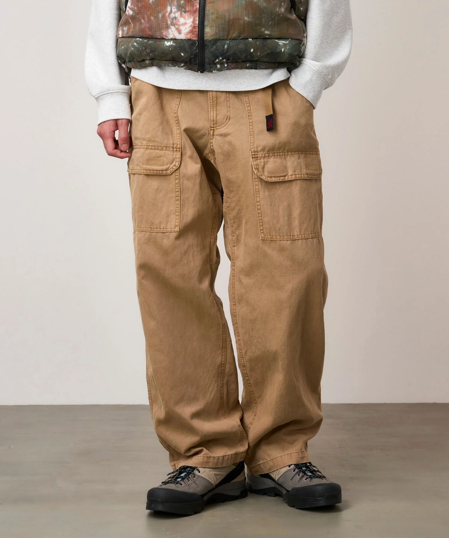 Gramicci Cotton Canvas EQT Pants (Sand) - Image 3