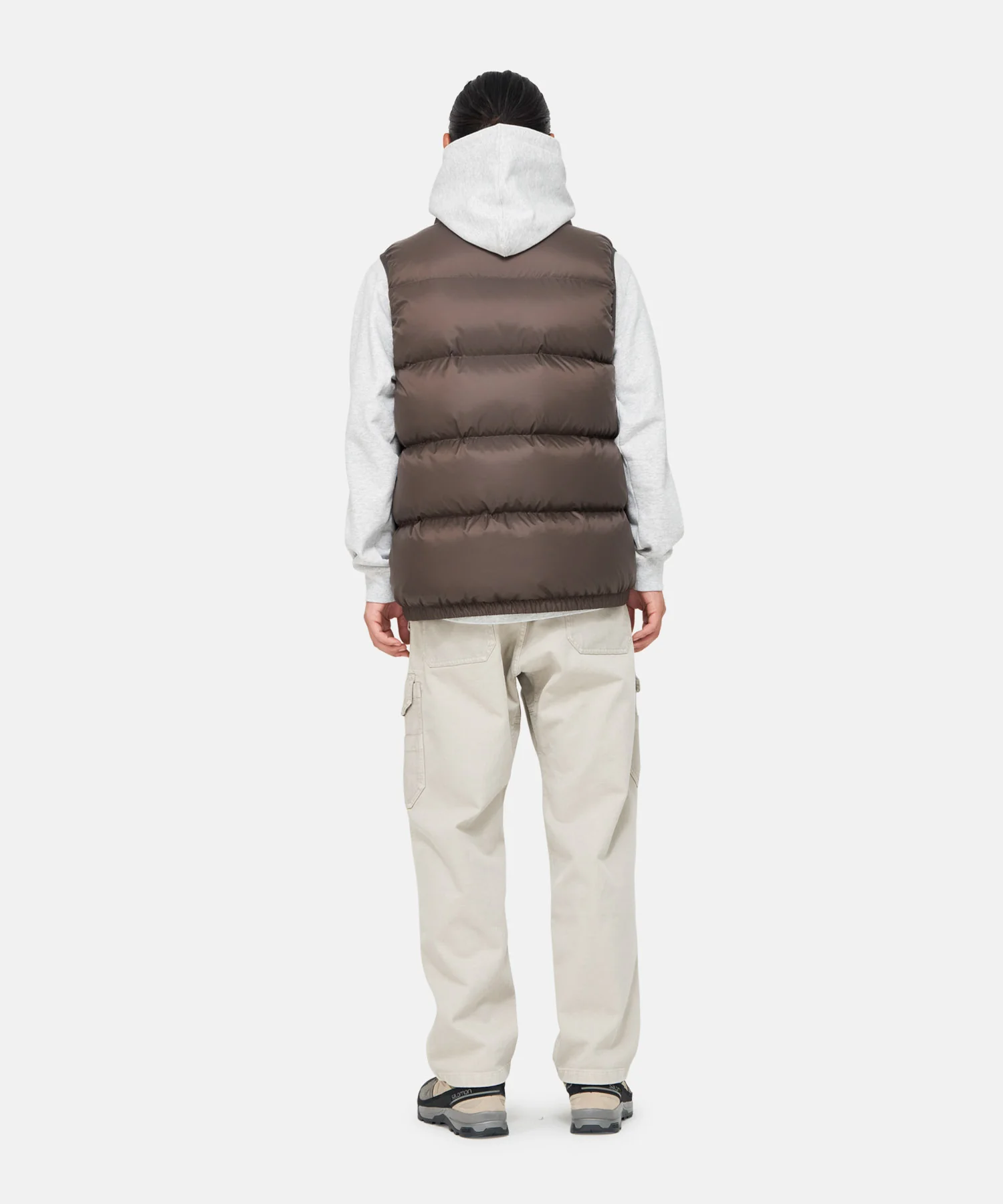 Gramicci Down Puffer Vest (Dark Brown) - Image 4