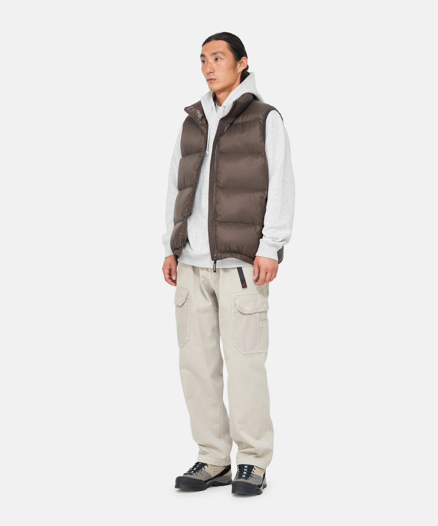 Gramicci Down Puffer Vest (Dark Brown) - Image 5