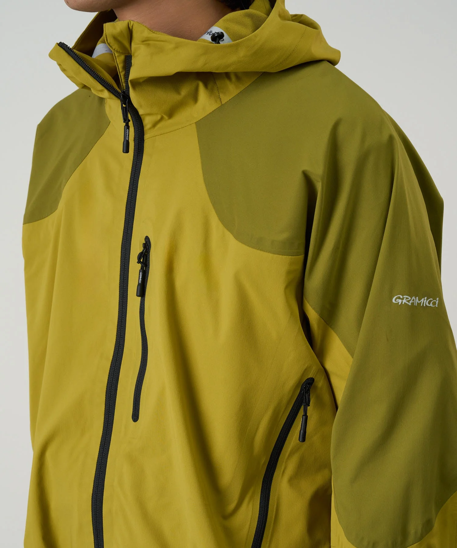 Gramicci DWR Hooded Field Jacket (Olive) - Image 3