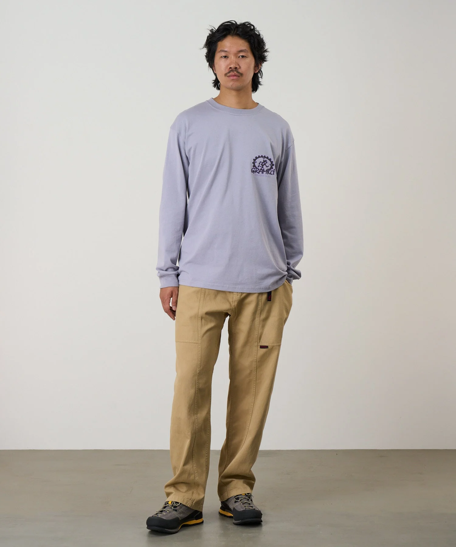 Gramicci Equipped For Dirt Long Sleeve Tee (Lavender) - Image 3