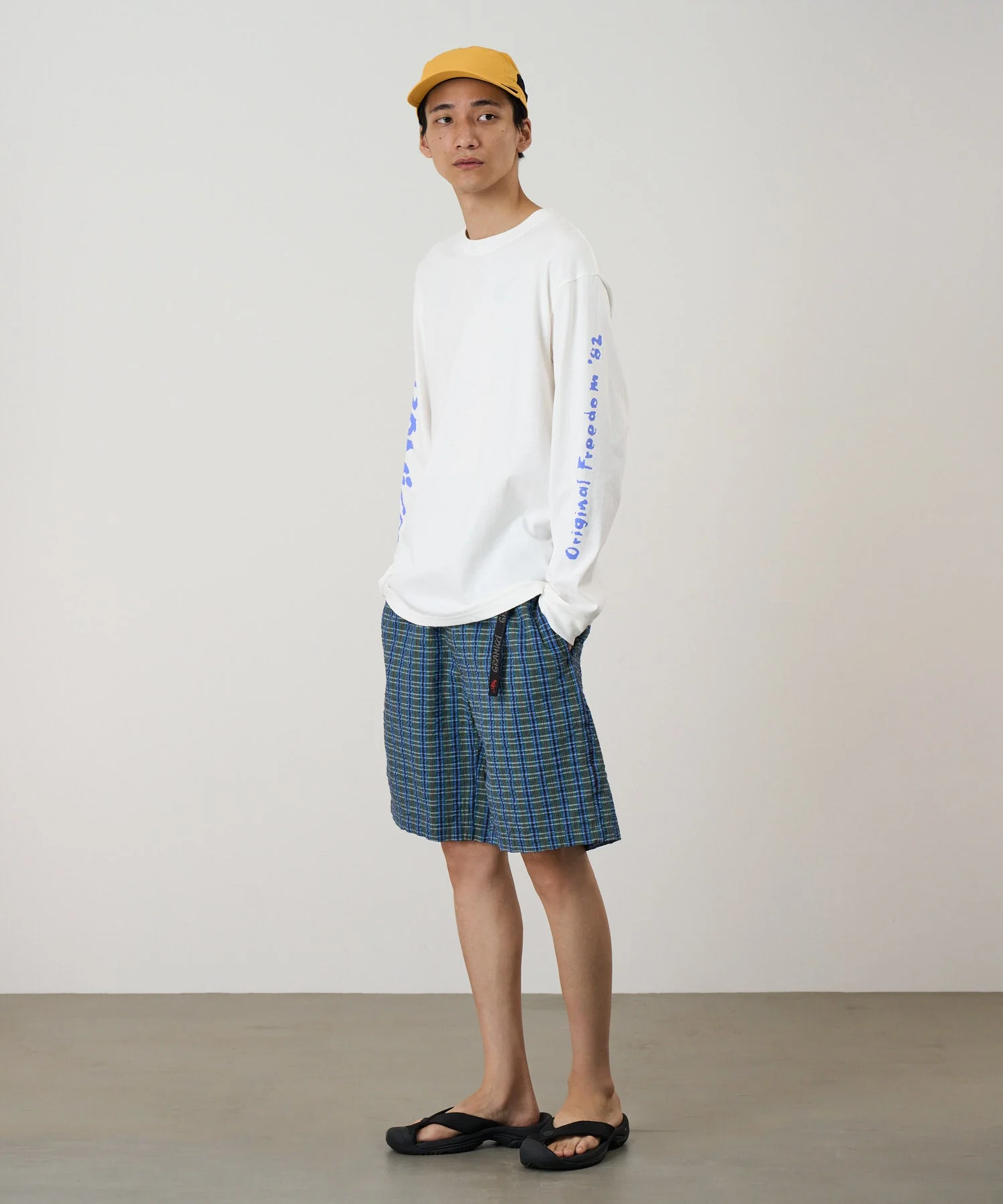 Gramicci Freedom Long Sleeve Tee (White) - Image 4