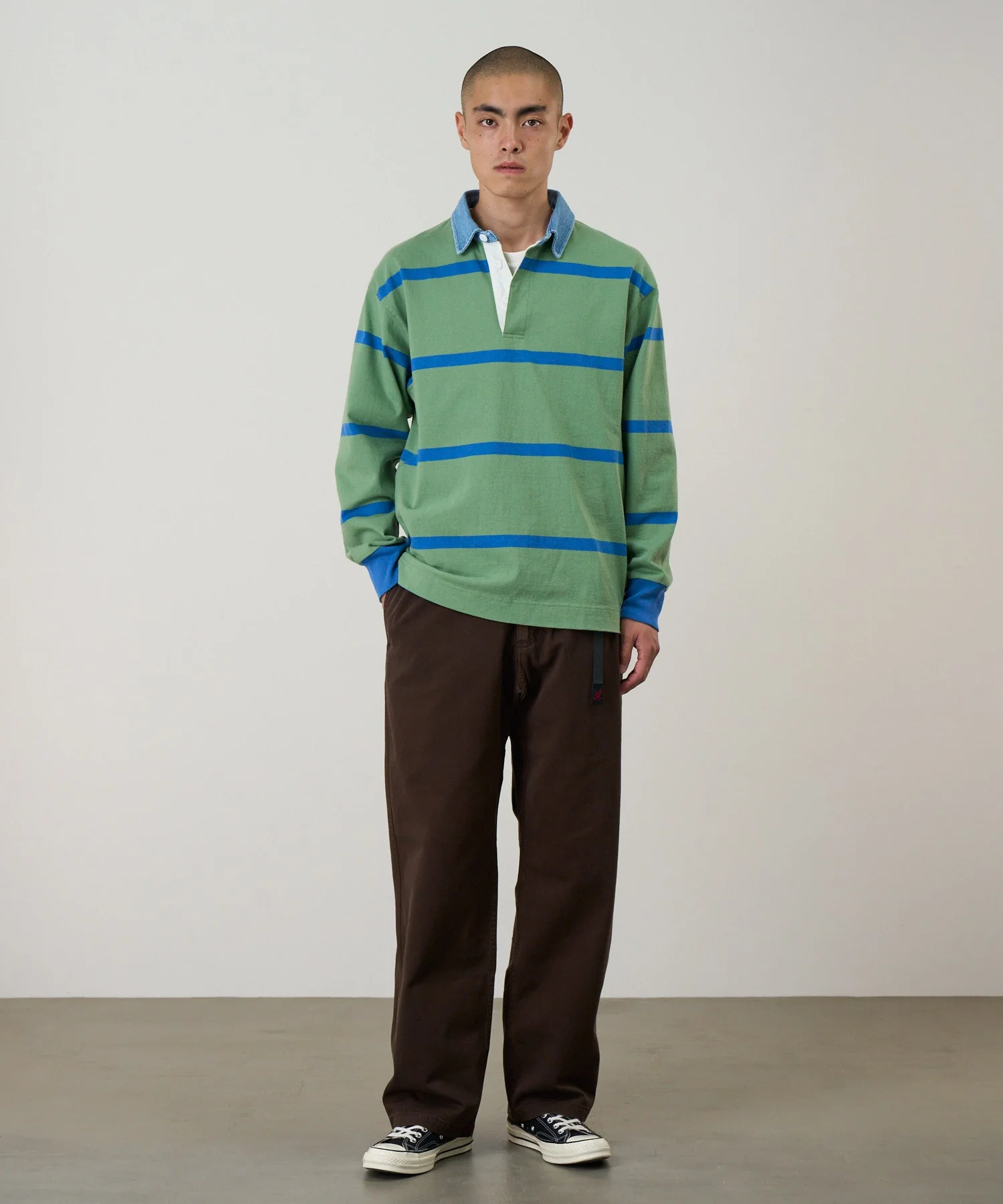 Gramicci G-Pant Straight Fit Pants (Chocolate) - Image 2
