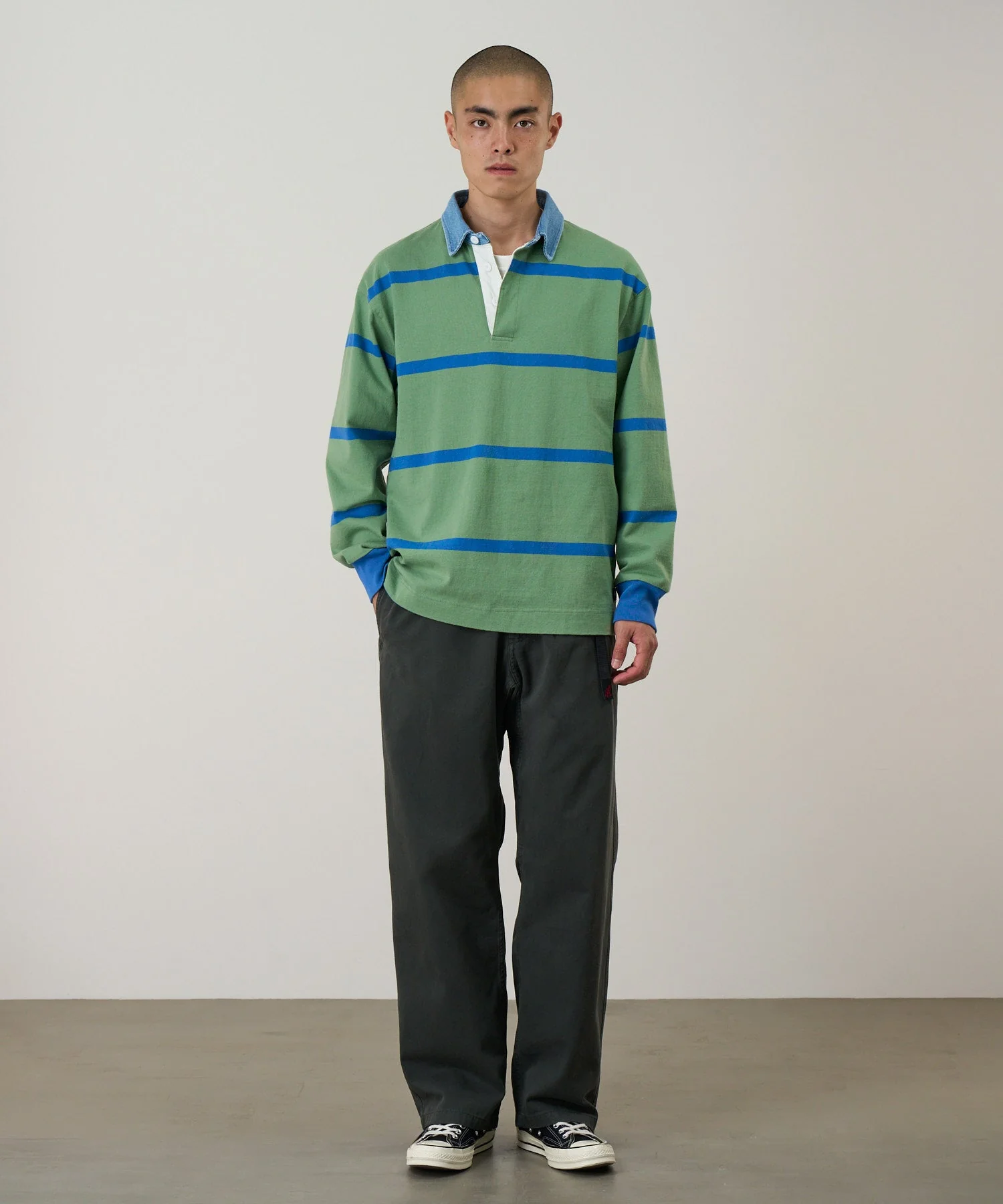 Gramicci G-Pant Straight Fit Pants (Smokey Grey) - Image 2