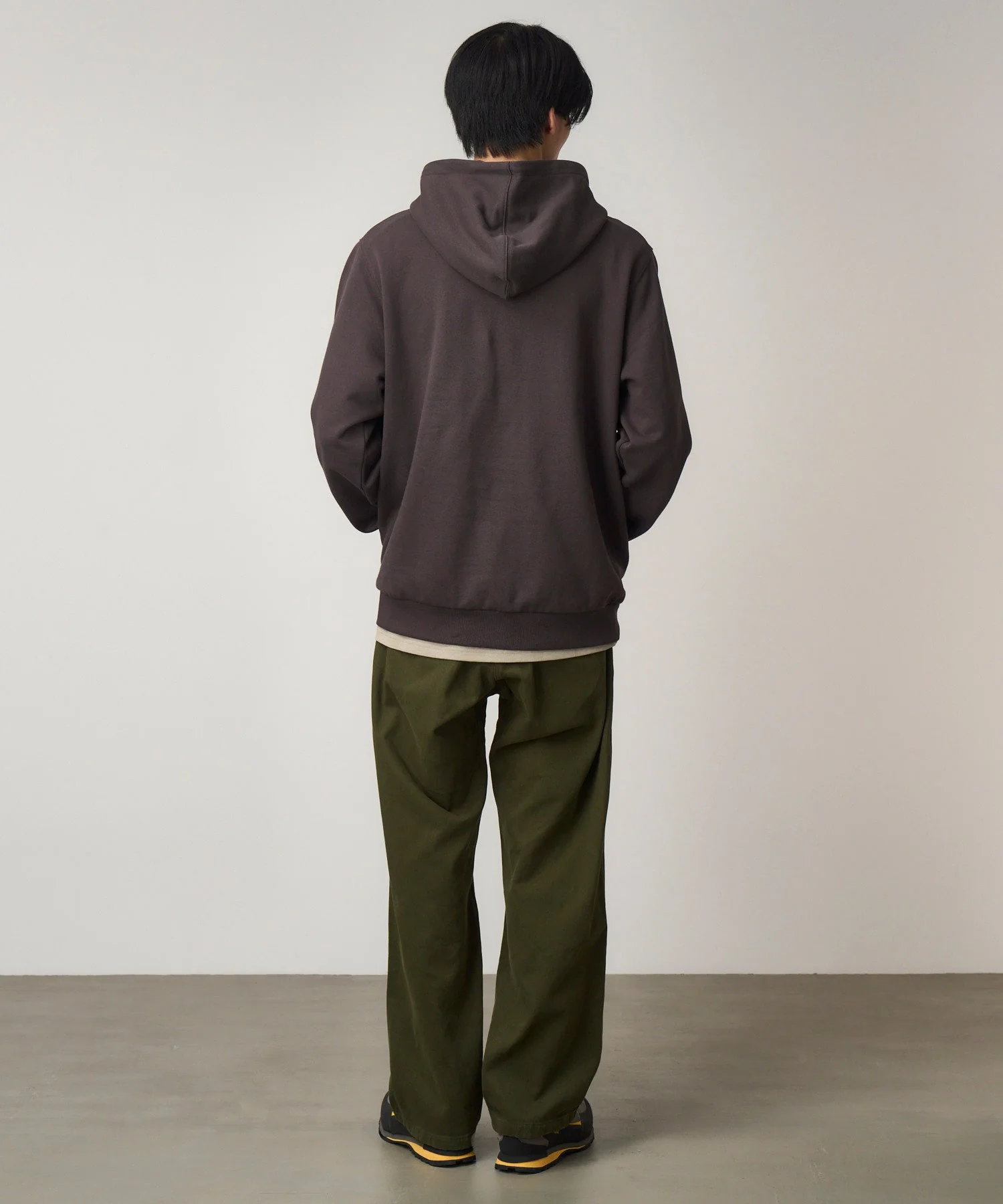 Gramicci Granola Hooded Sweatshirt (Deep Brown) - Image 5