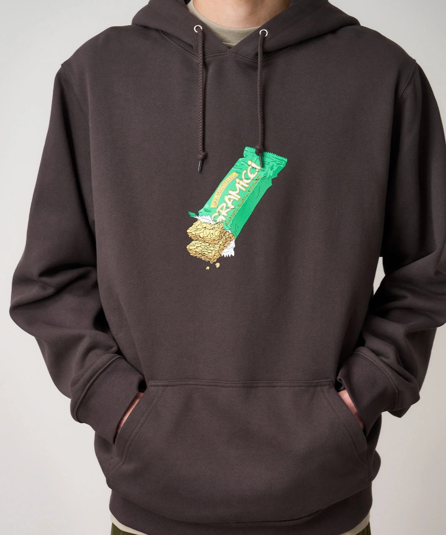 Gramicci Granola Hooded Sweatshirt (Deep Brown) - Image 6