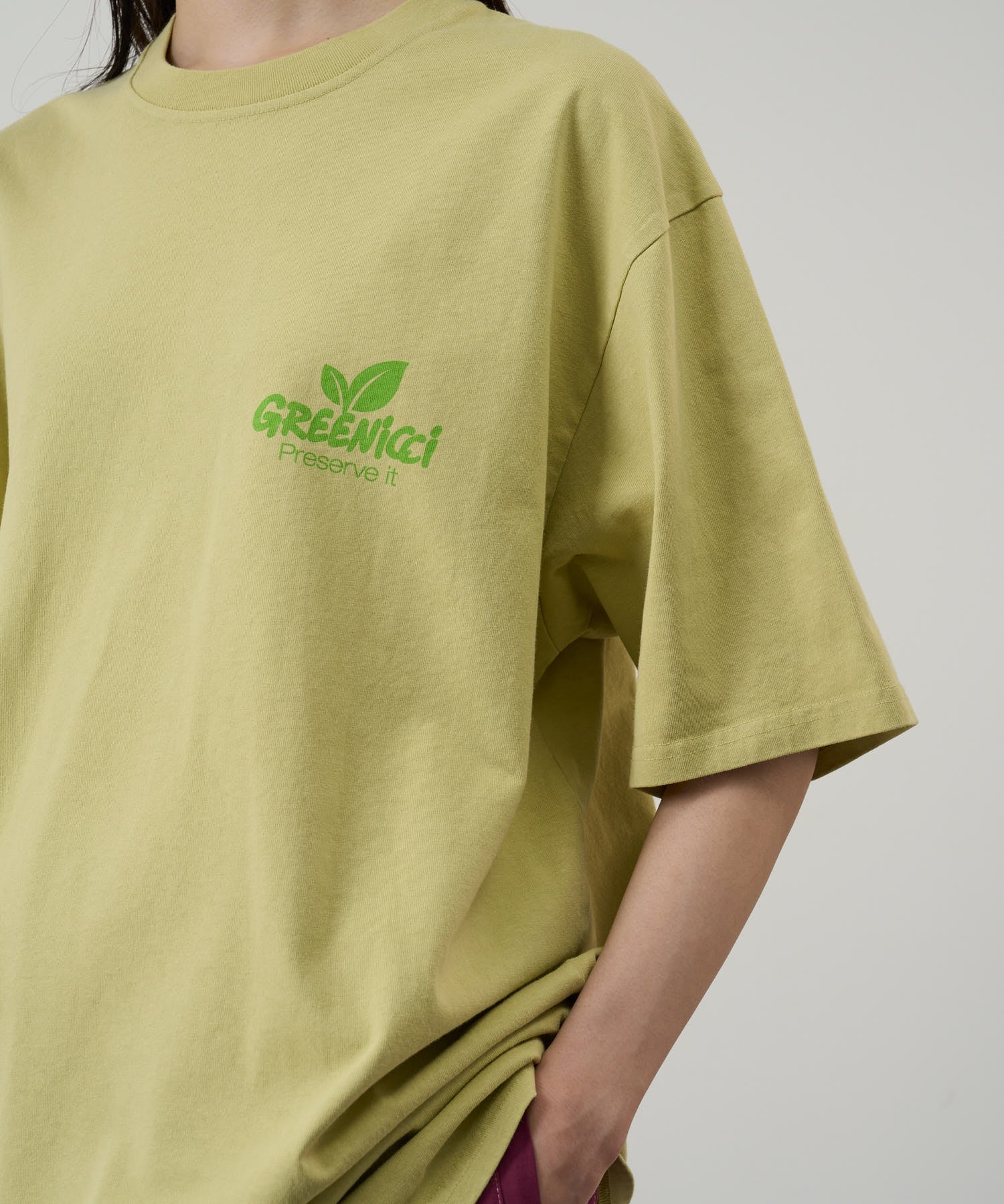 Gramicci Greenicci Tee (Lime) - Image 3