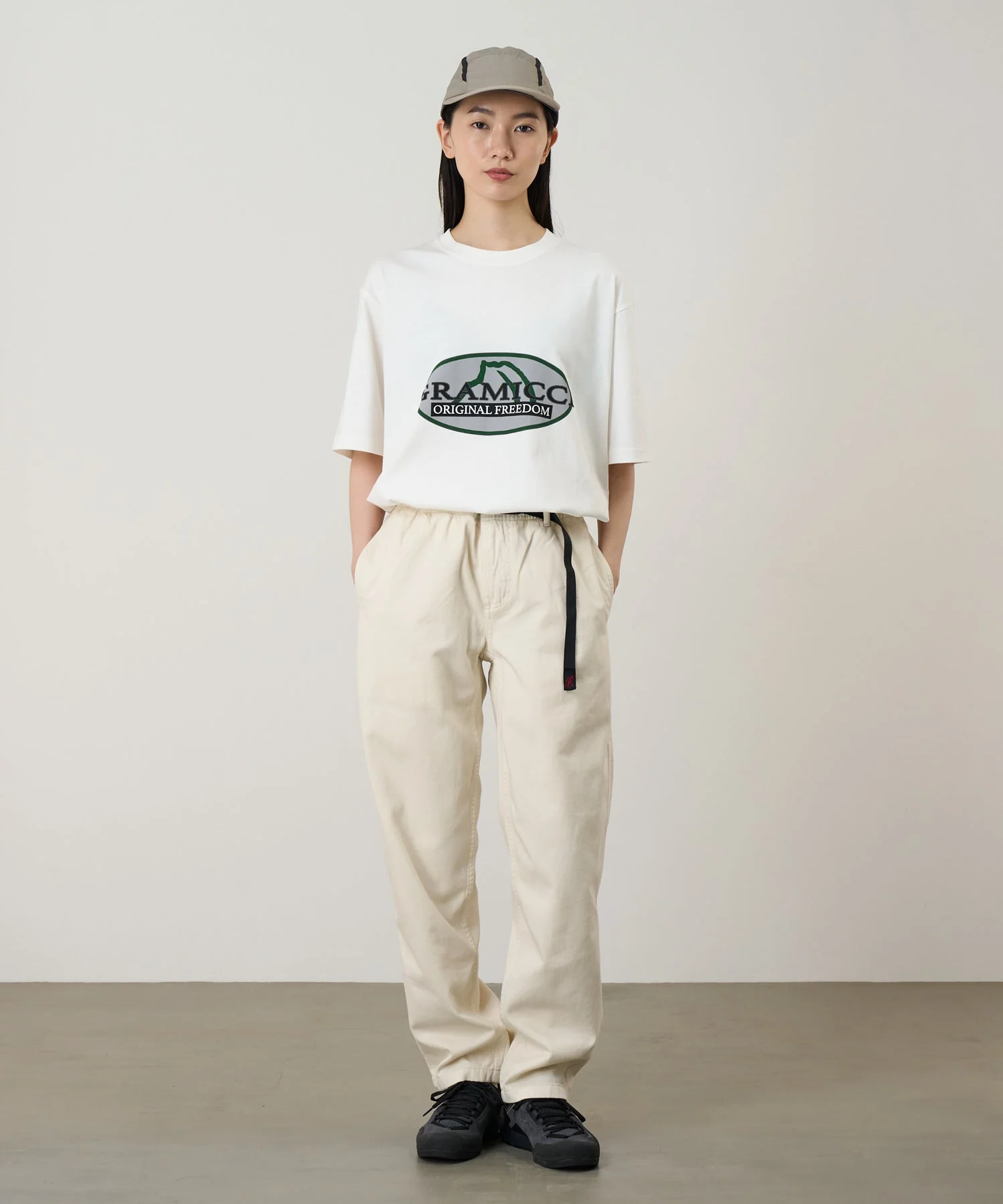 Gramicci Half Dome Tee (White) - Image 2