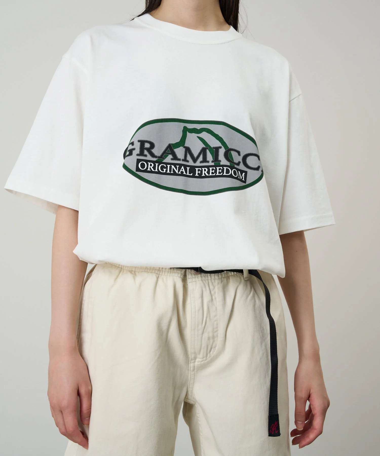 Gramicci Half Dome Tee (White) - Image 3