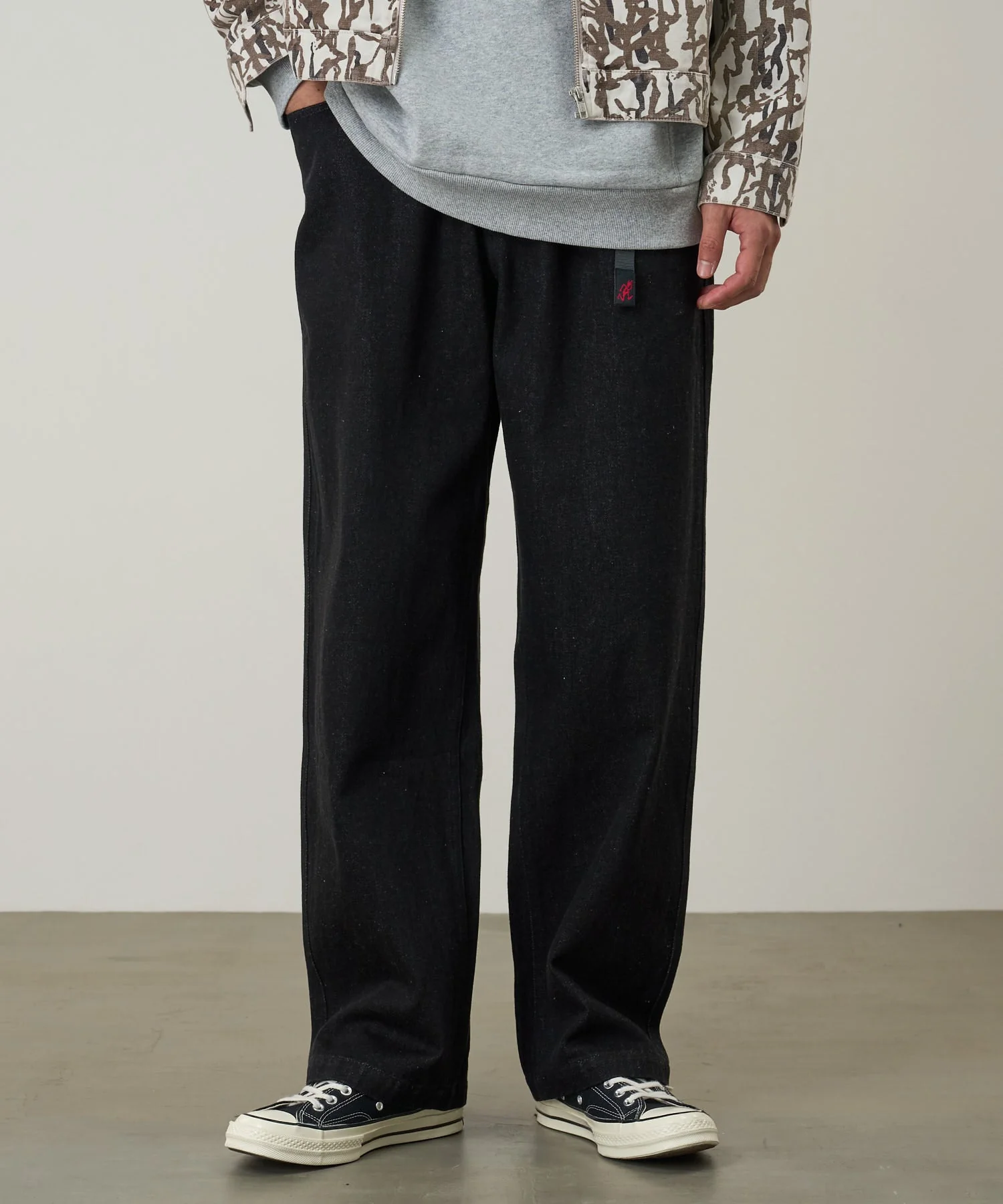Gramicci Hemp Denim Pants (Black) - Image 3