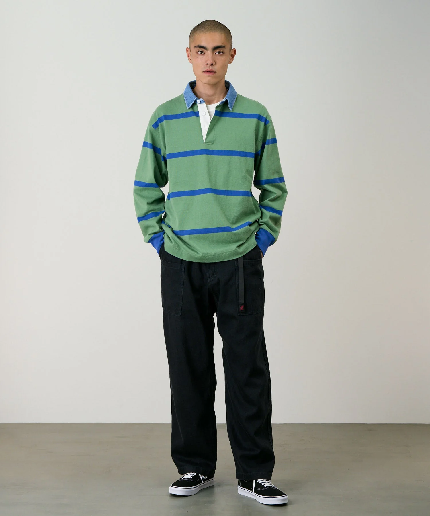Gramicci Hemp Relaxed Pants (Carbon) - Image 3