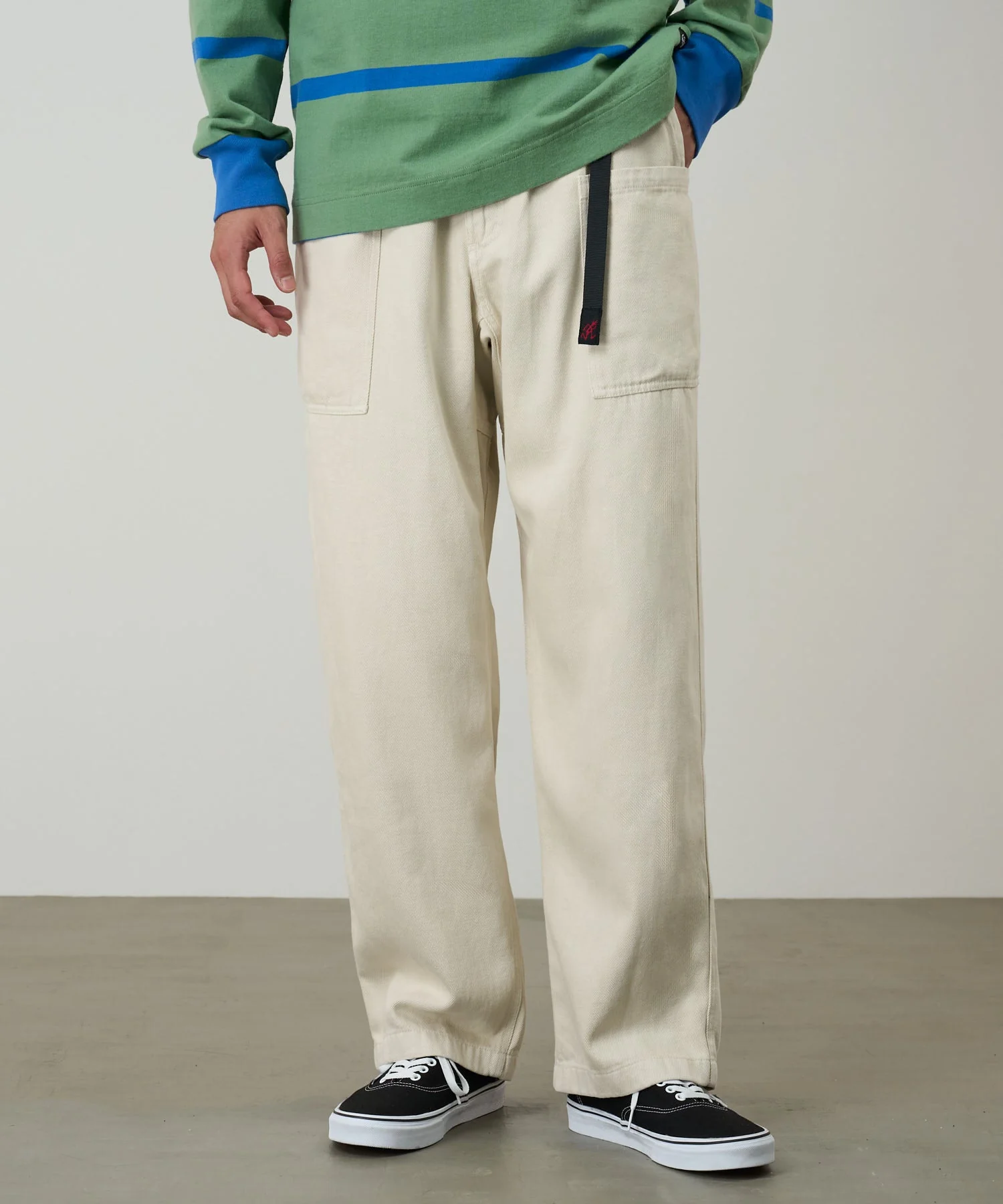 Gramicci Hemp Relaxed Pants (Natural) - Image 3