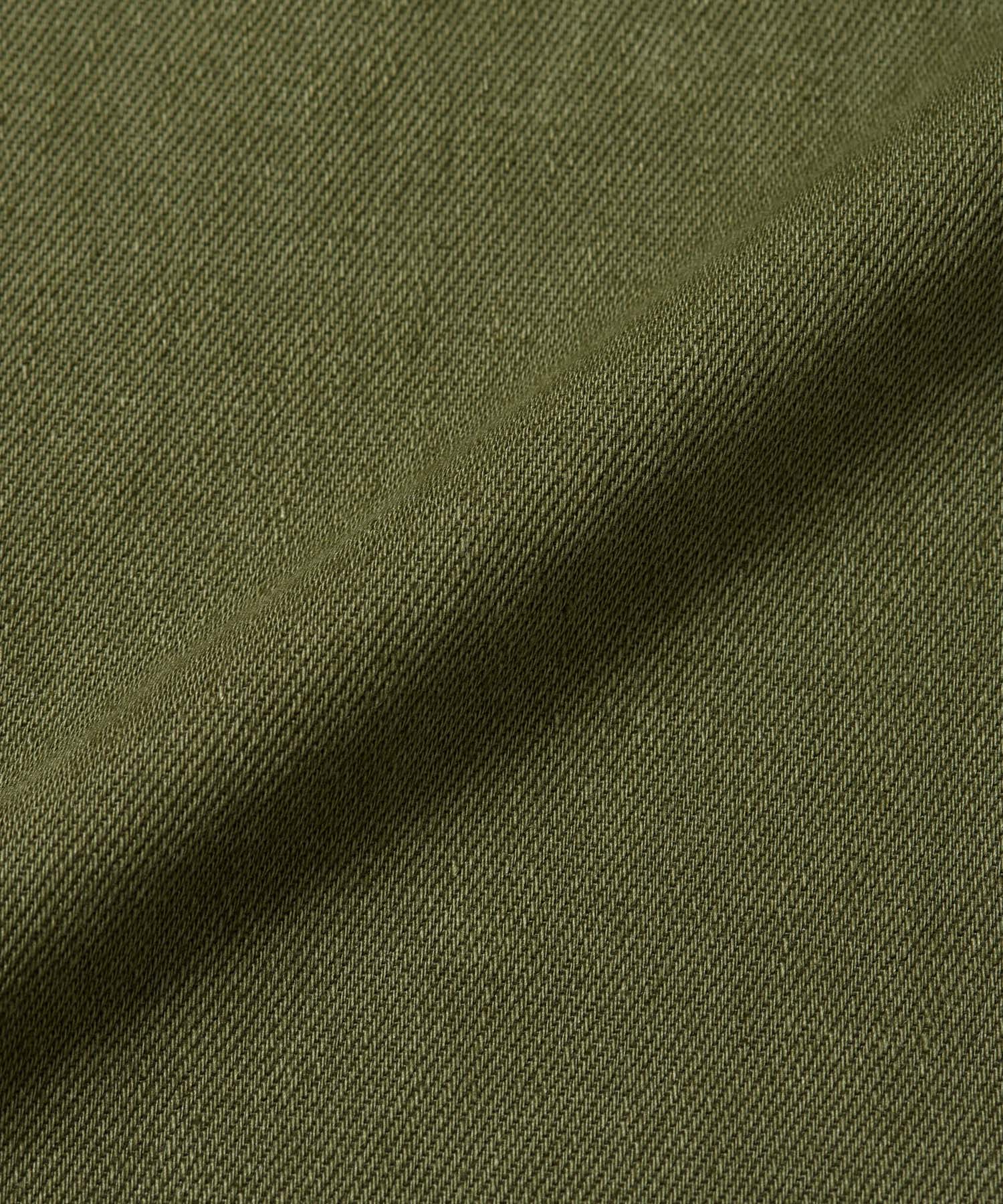Gramicci Hemp Relaxed Pants (Olive) - Image 4
