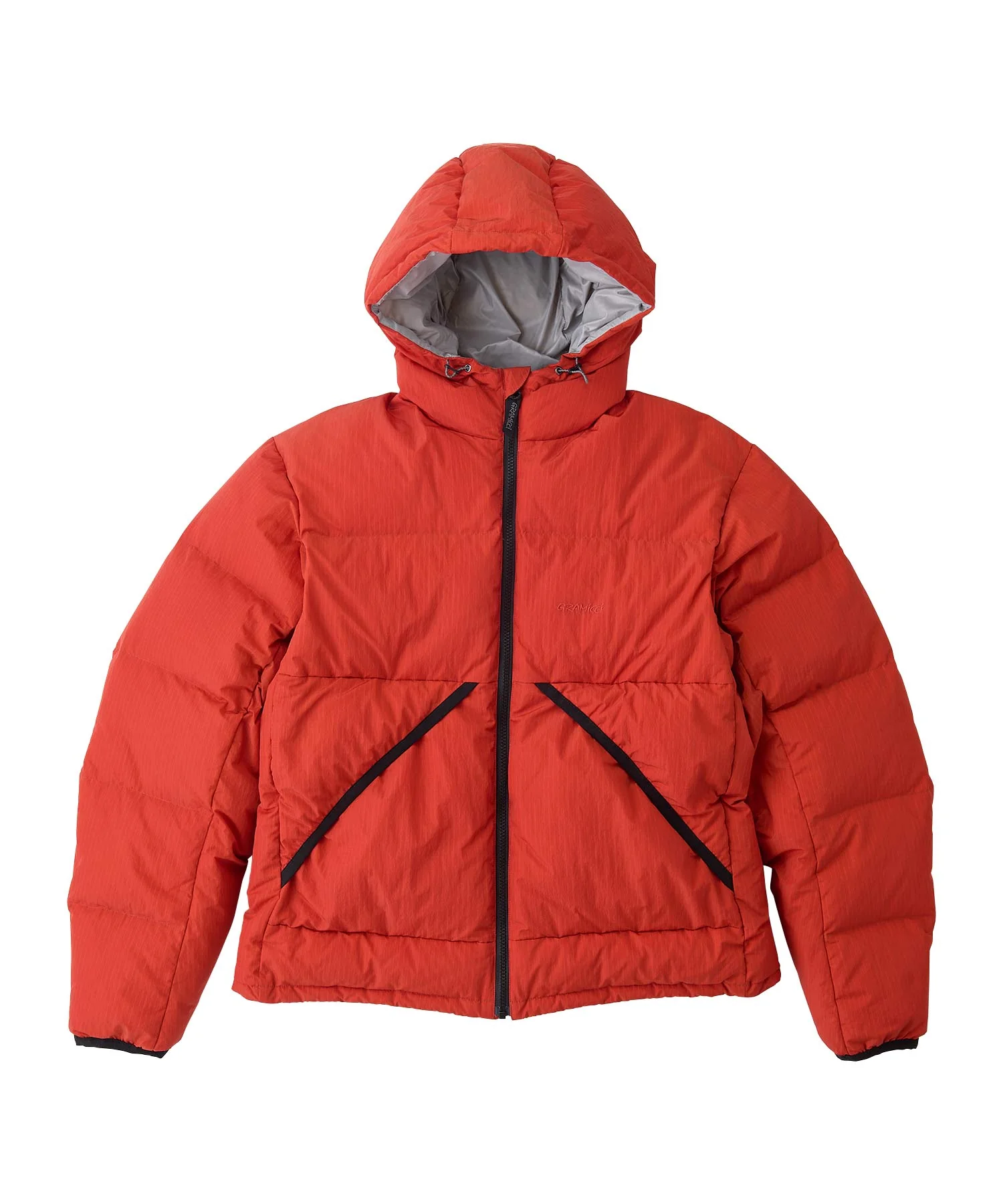 Gramicci Hooded Down Puffer Jacket (Burnt Red)