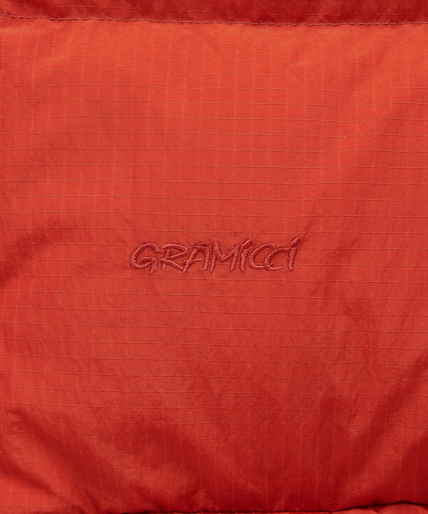 Gramicci Hooded Down Puffer Jacket (Burnt Red) - Image 11