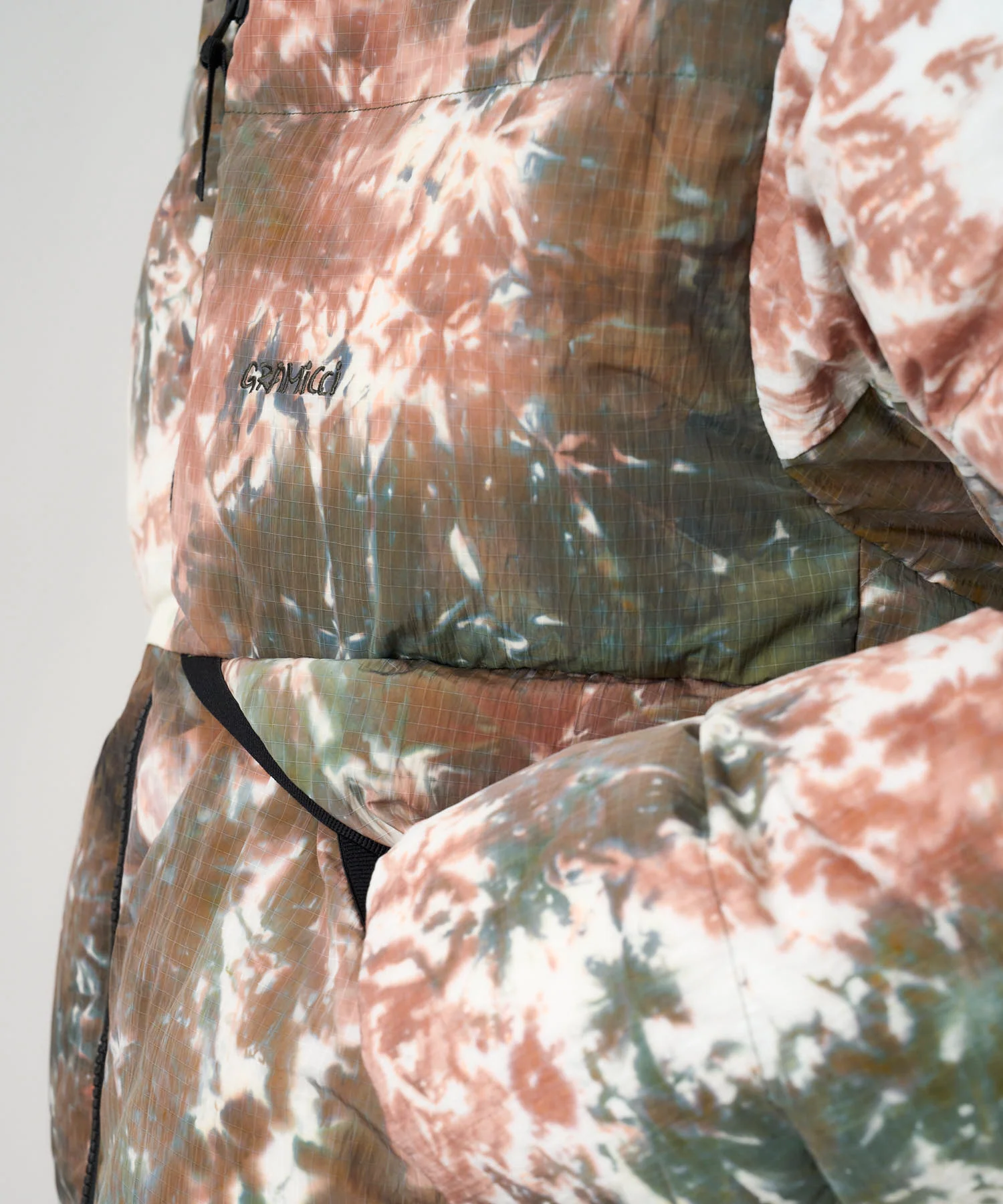 Gramicci Hooded Down Puffer Jacket (Tie-Dye) - Image 4