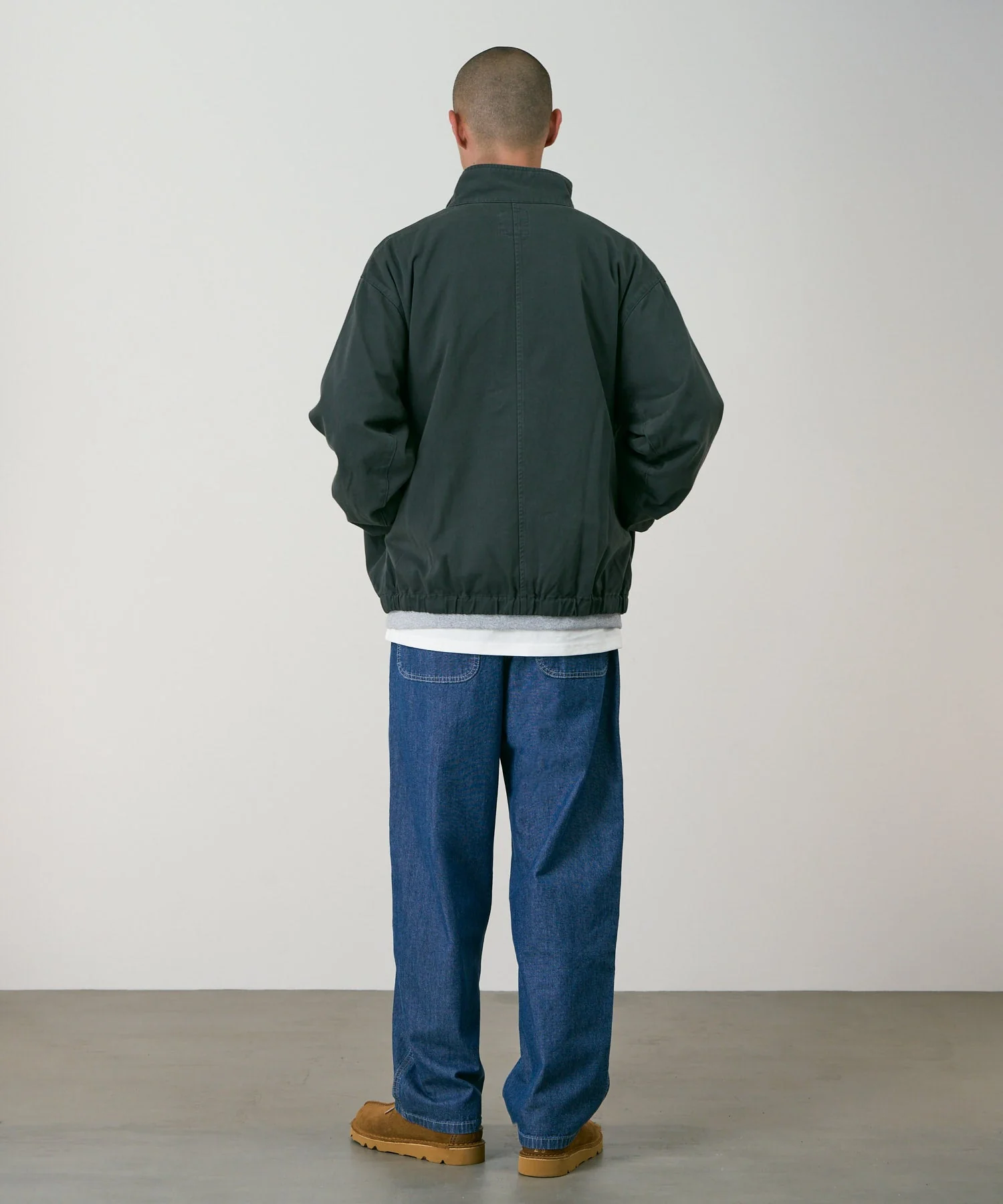Gramicci Japanese Chambray Double Knee Pants (Blue) - Image 5