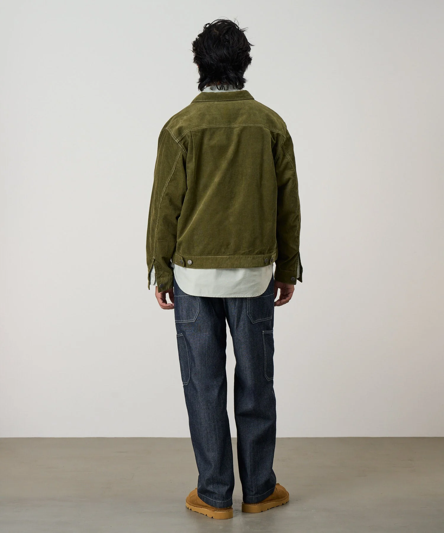 Gramicci Japanese Chambray Rock Slide Pants (Navy) - Image 5
