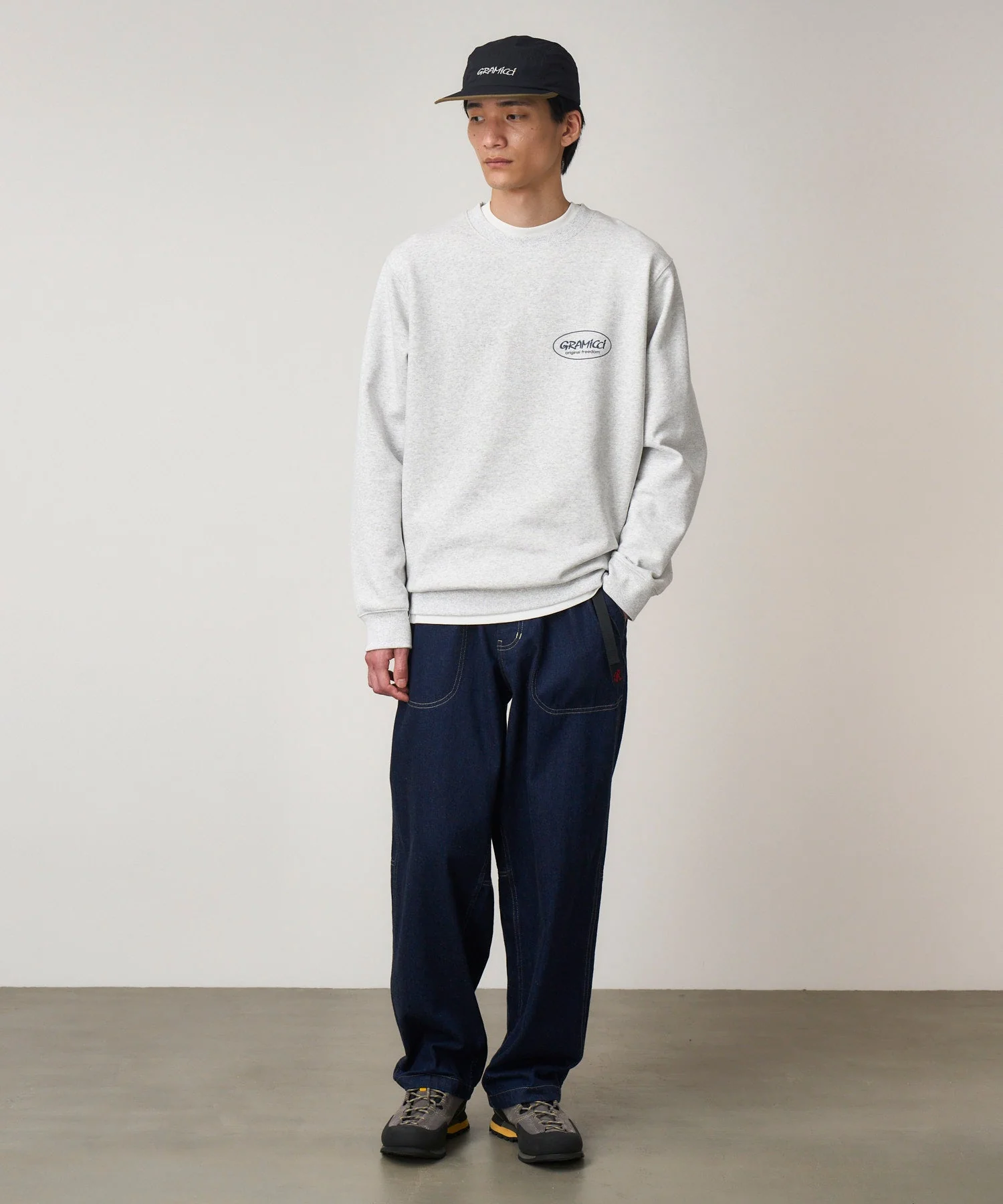 Gramicci Japanese Slub Denim Pants (Indigo) - Image 2