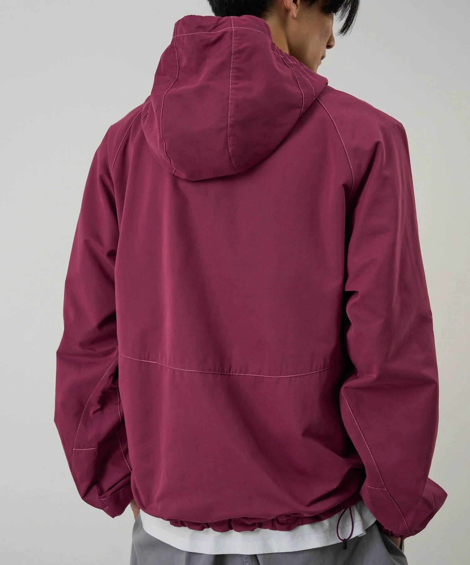 Gramicci Milton Hooded Jacket (Burgundy) - Image 3