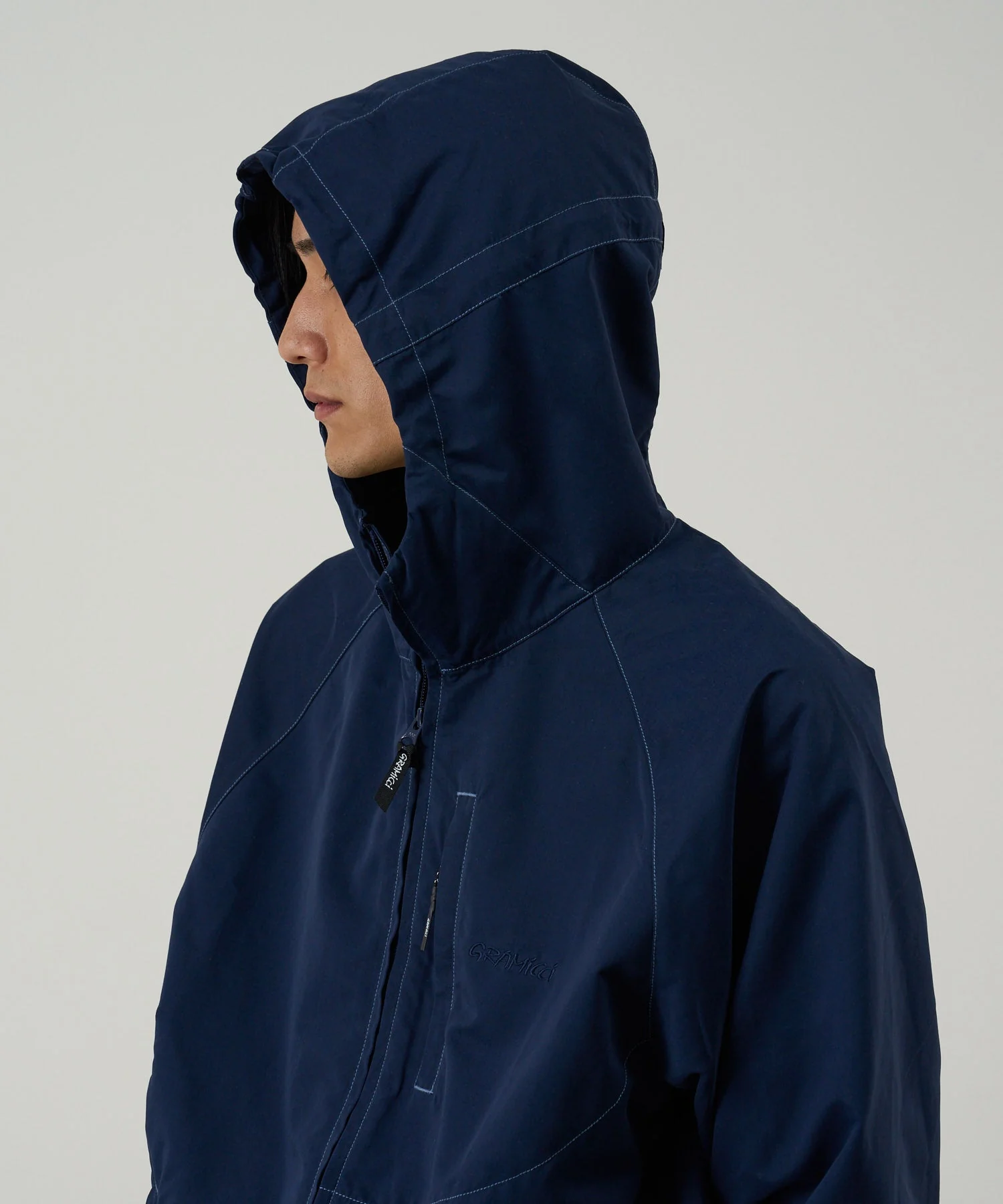 Gramicci Milton Hooded Jacket (Dark Navy) - Image 8