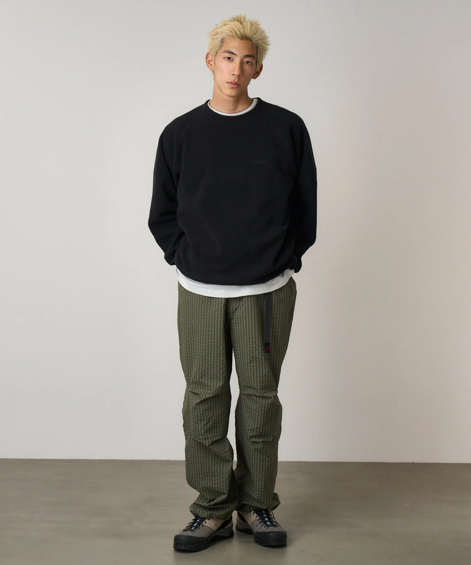 Gramicci Northside Plaid Pants (Olive) - Image 2